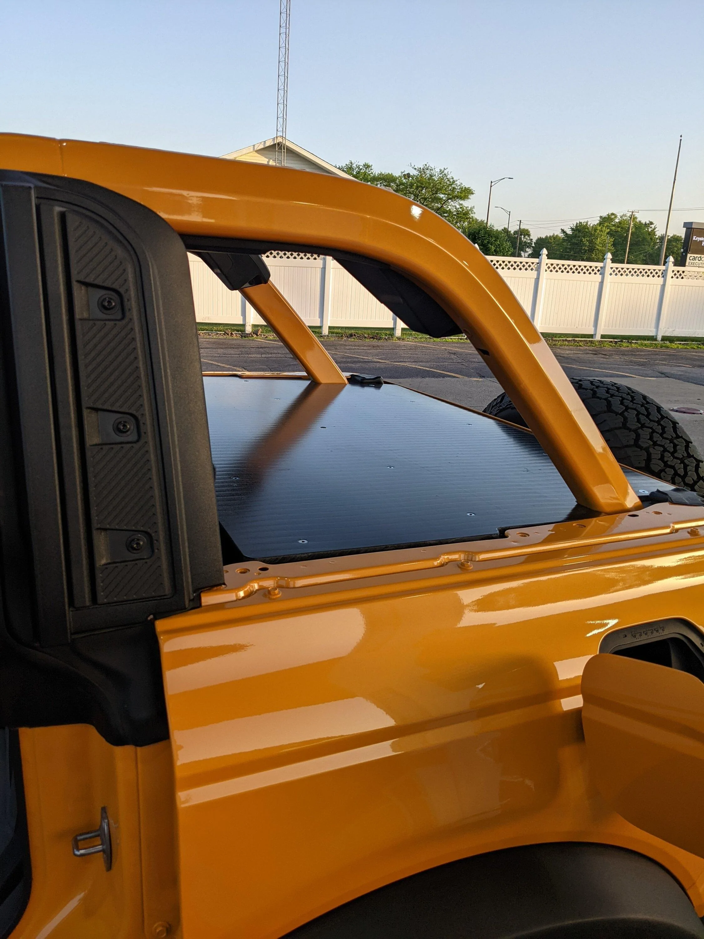 Ford Bronco DIY hard rear cargo cover PXL_20220615_004419836