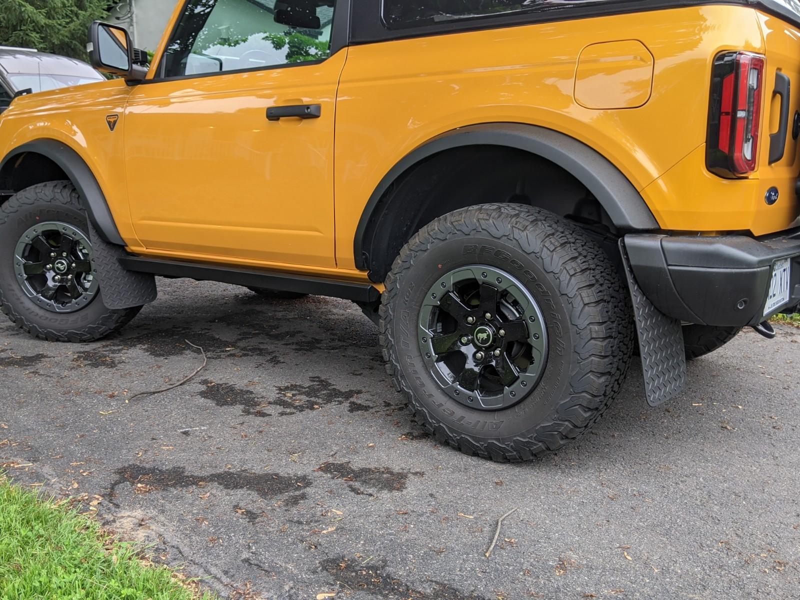 Ford Bronco Another mud flaps solutions PXL_20220616_143040885