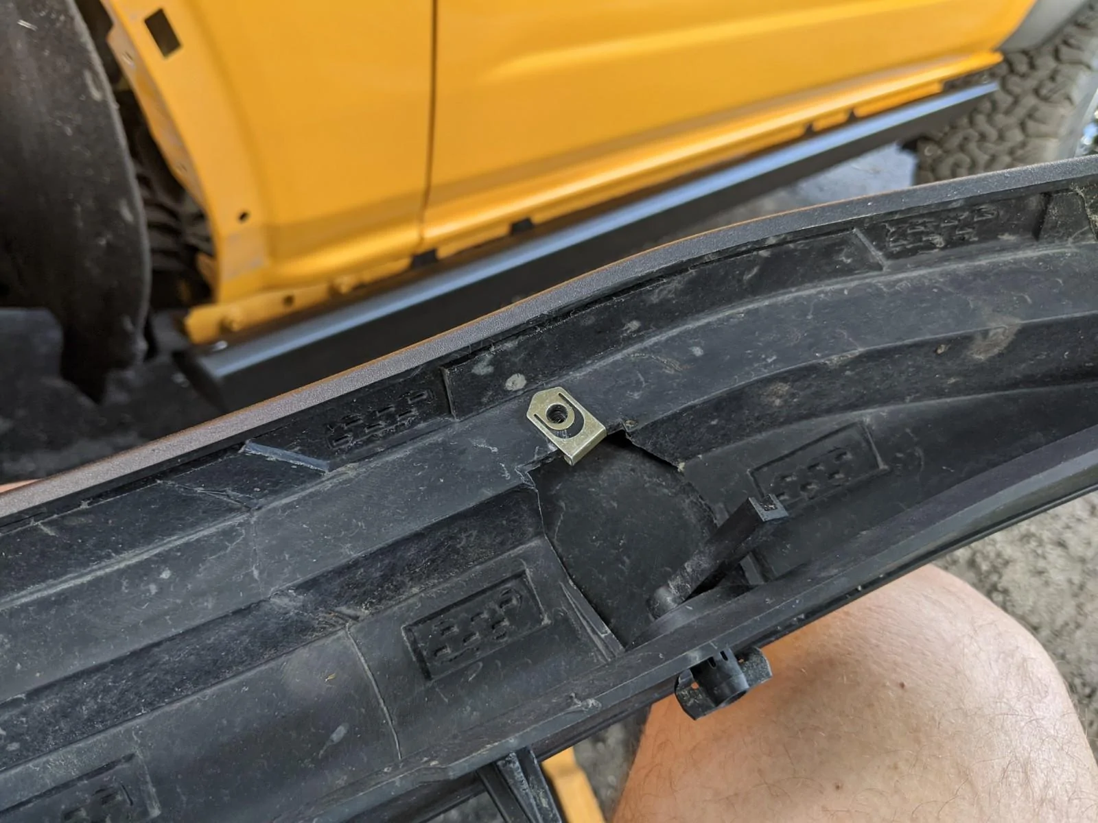 Ford Bronco Another mud flaps solutions PXL_20220608_213428173
