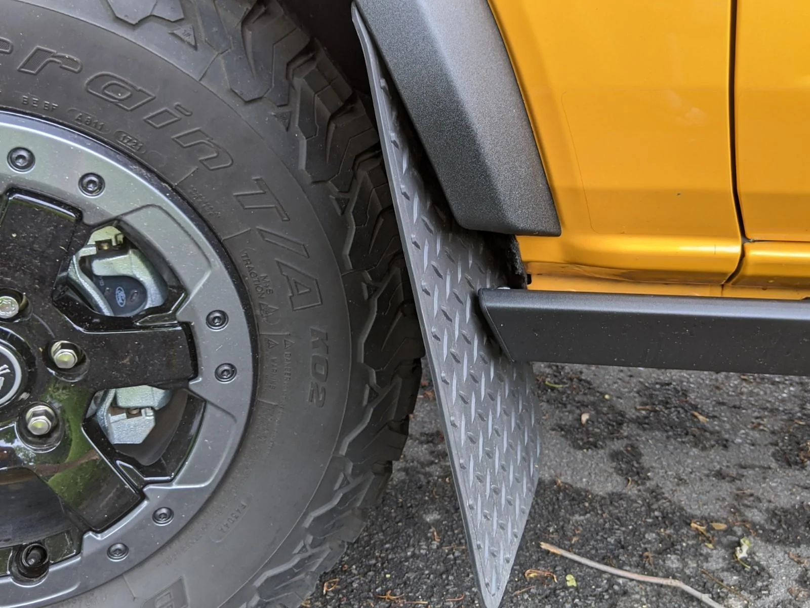 Ford Bronco Another mud flaps solutions PXL_20220616_143113863