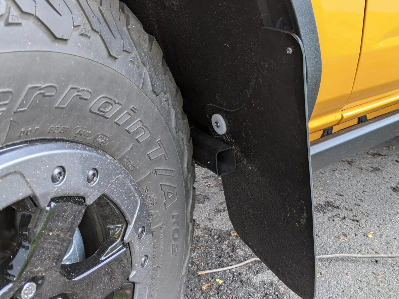 Ford Bronco Another mud flaps solutions PXL_20220616_143118491