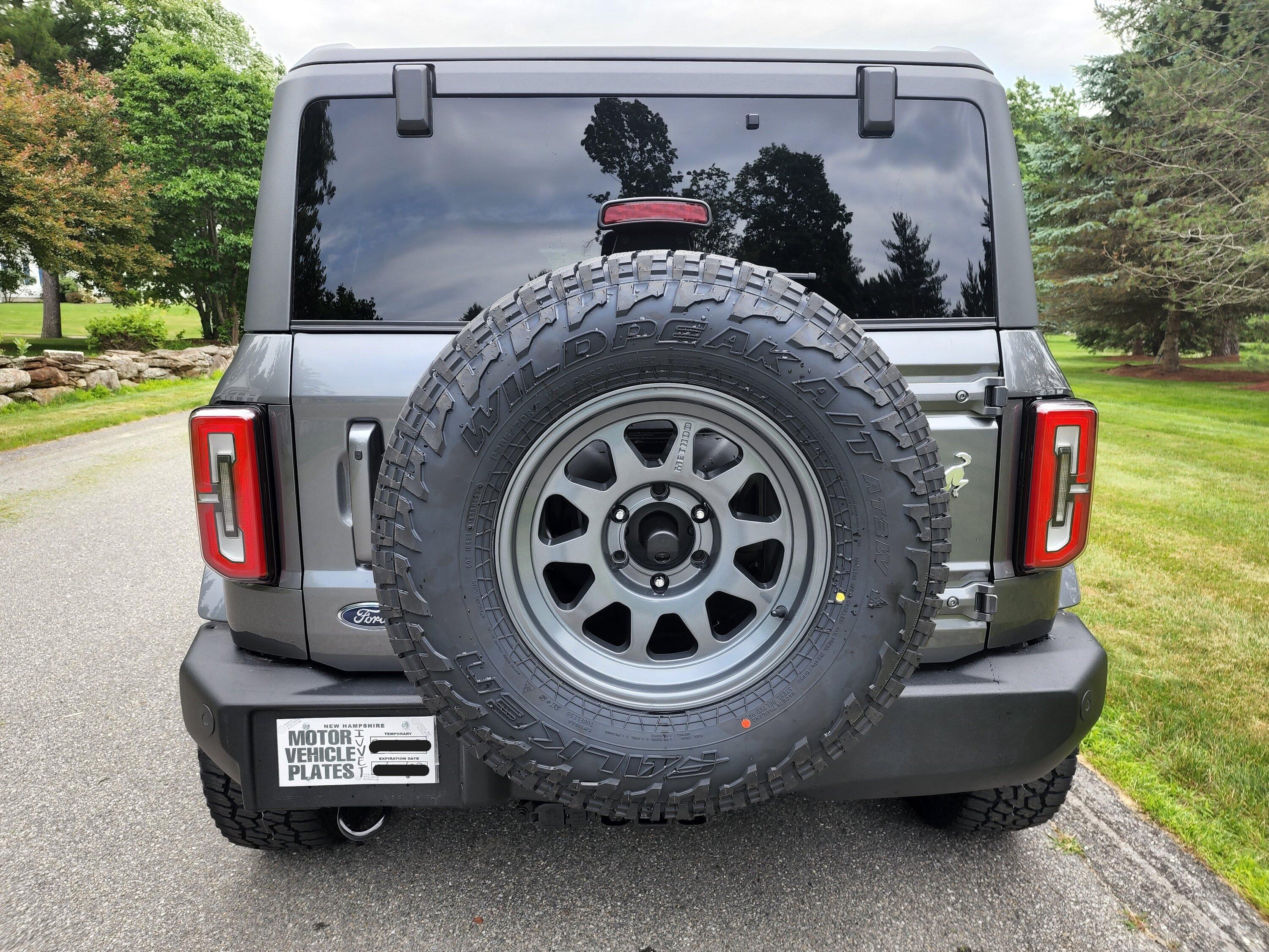 Ford Bronco Show 33's some love picture thread Rear Tire