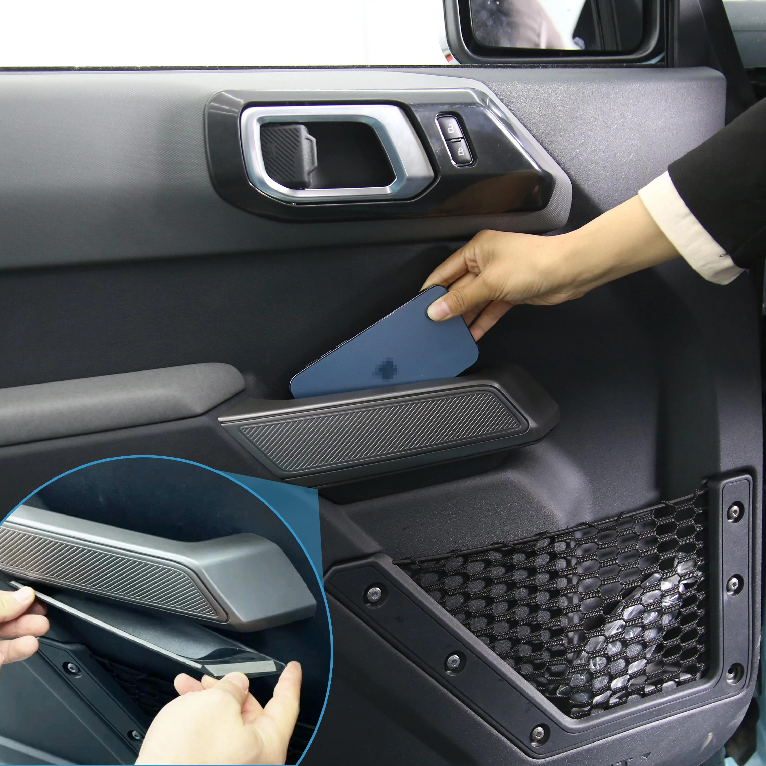 Ford Bronco Bronco Door Storage Box Tray 4-jpg