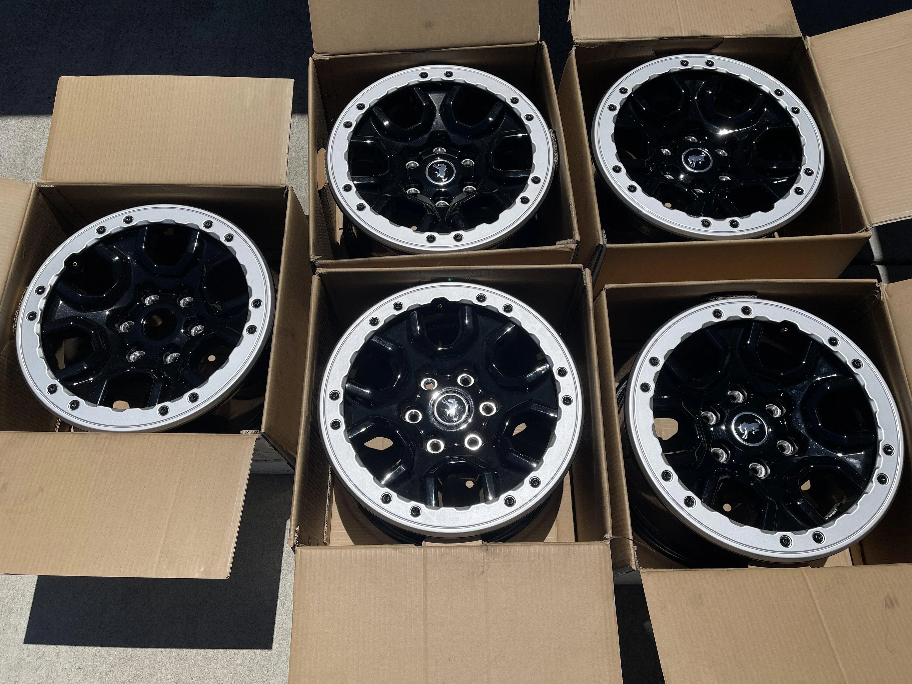 Ford Bronco 5 Sasquatch Wheels only DB462A77-D661-4E33-BD6C-BB80B2D626AD