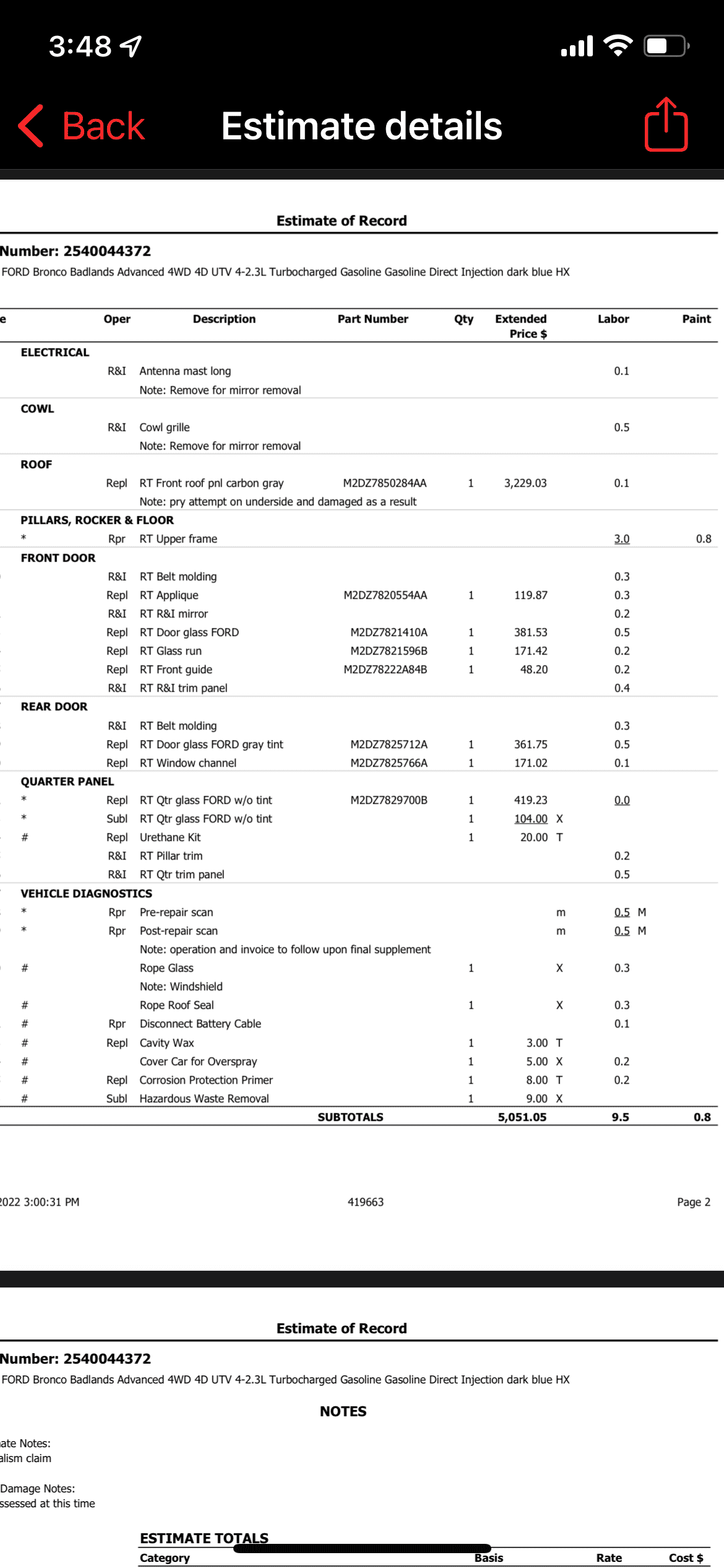 Ford Bronco Parts availability questions…. 73EEB331-46B6-4B3C-B72A-6C1F84BE814B