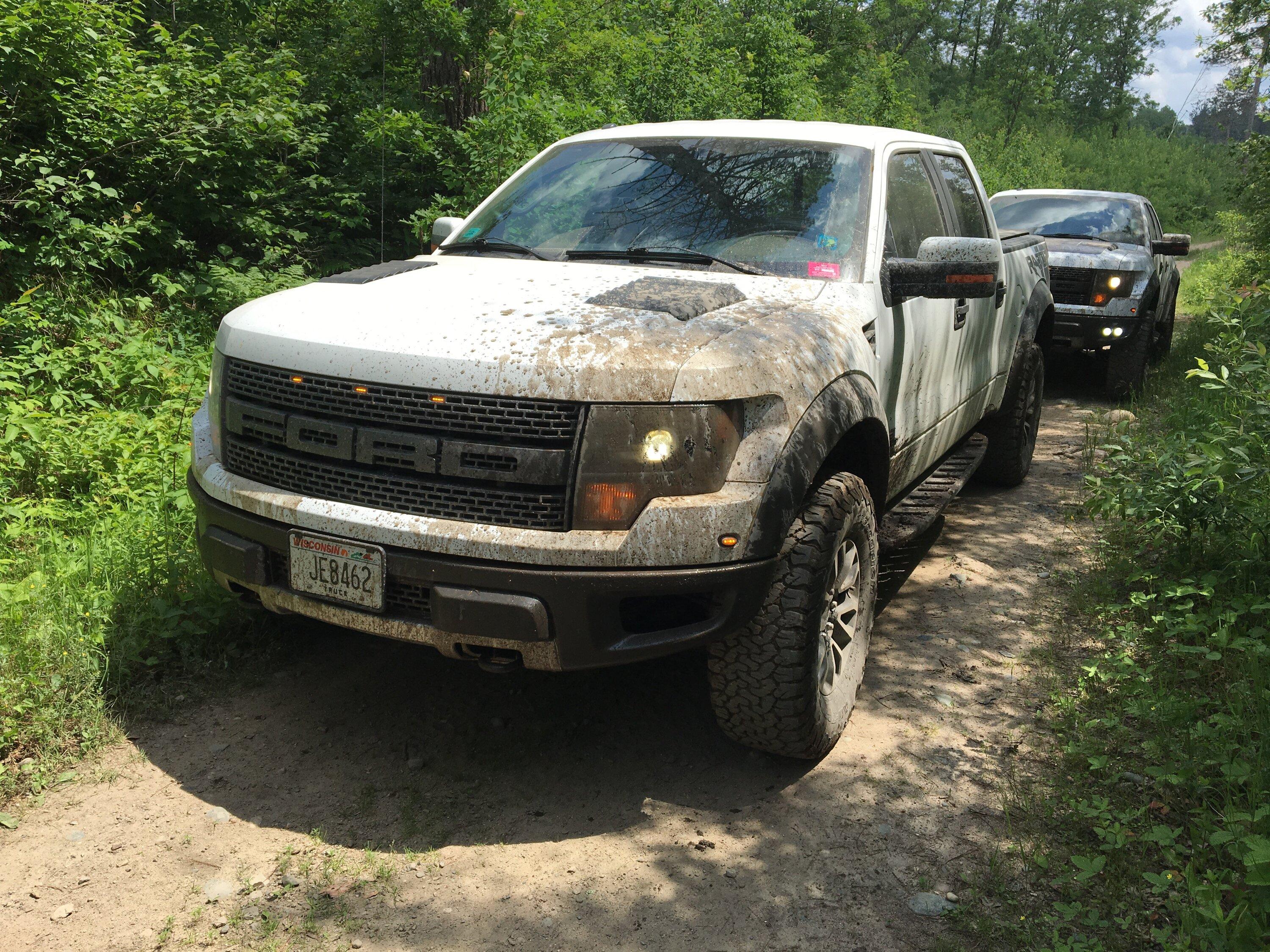 Ford Bronco Riding the TWAT (Trans Wisconsin Adventure Trail) Raptor016