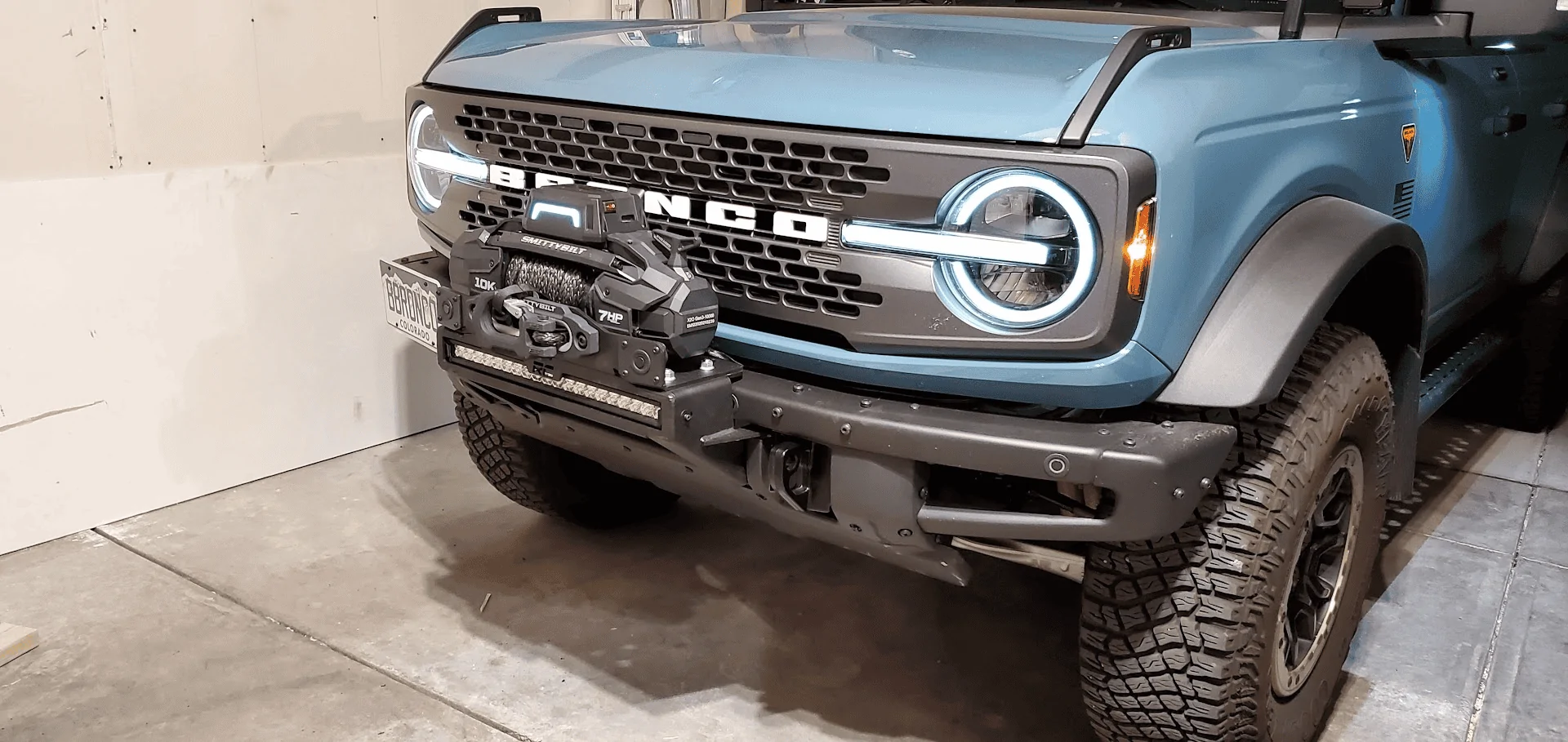 Ford Bronco Front Bumper for Winch Options... 1655590294622