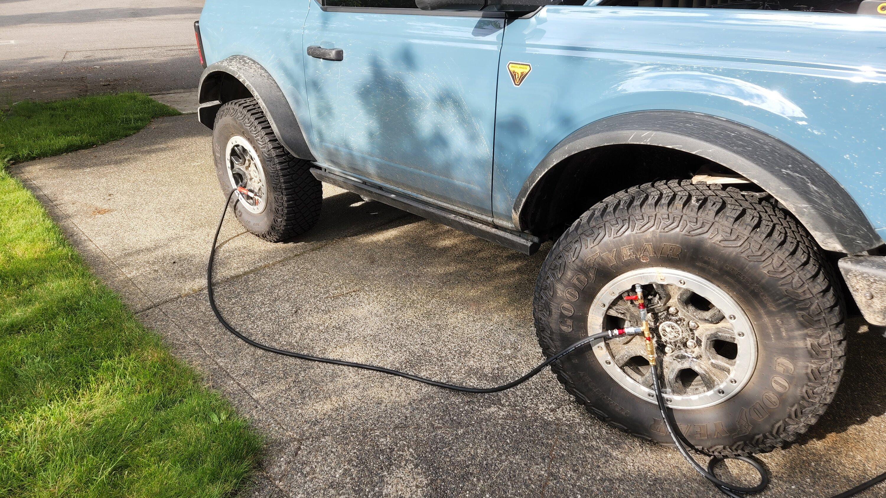 Ford Bronco What did you do TO / WITH your Bronco today? 👨🏻‍🔧🧰🚿🛠 20220618_183019