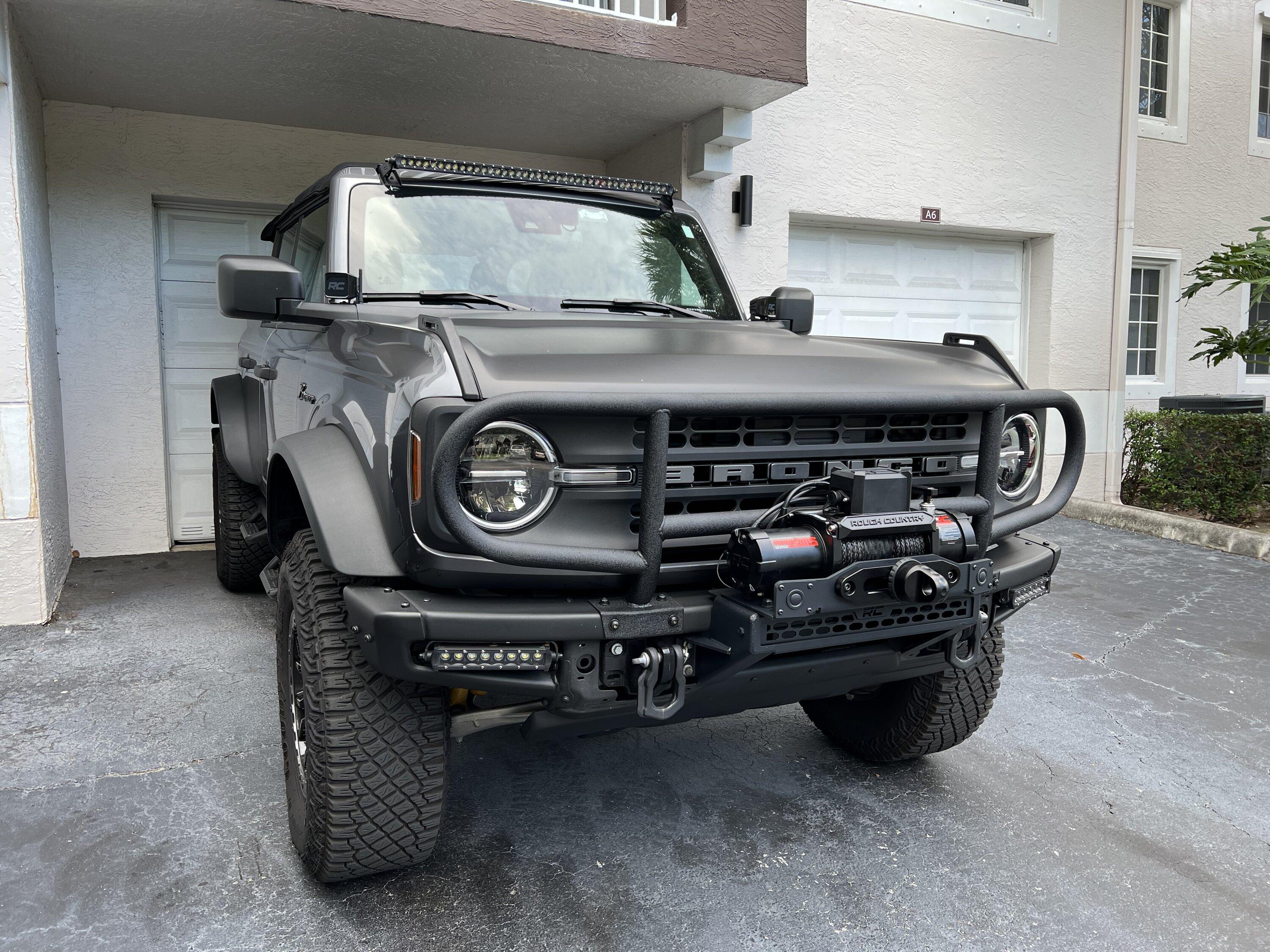 Ford Bronco Rough country winch mount unbox/ INSTALL tips. 0F22A9EC-5C4F-4DC4-AA8D-BB0CF4B796A4