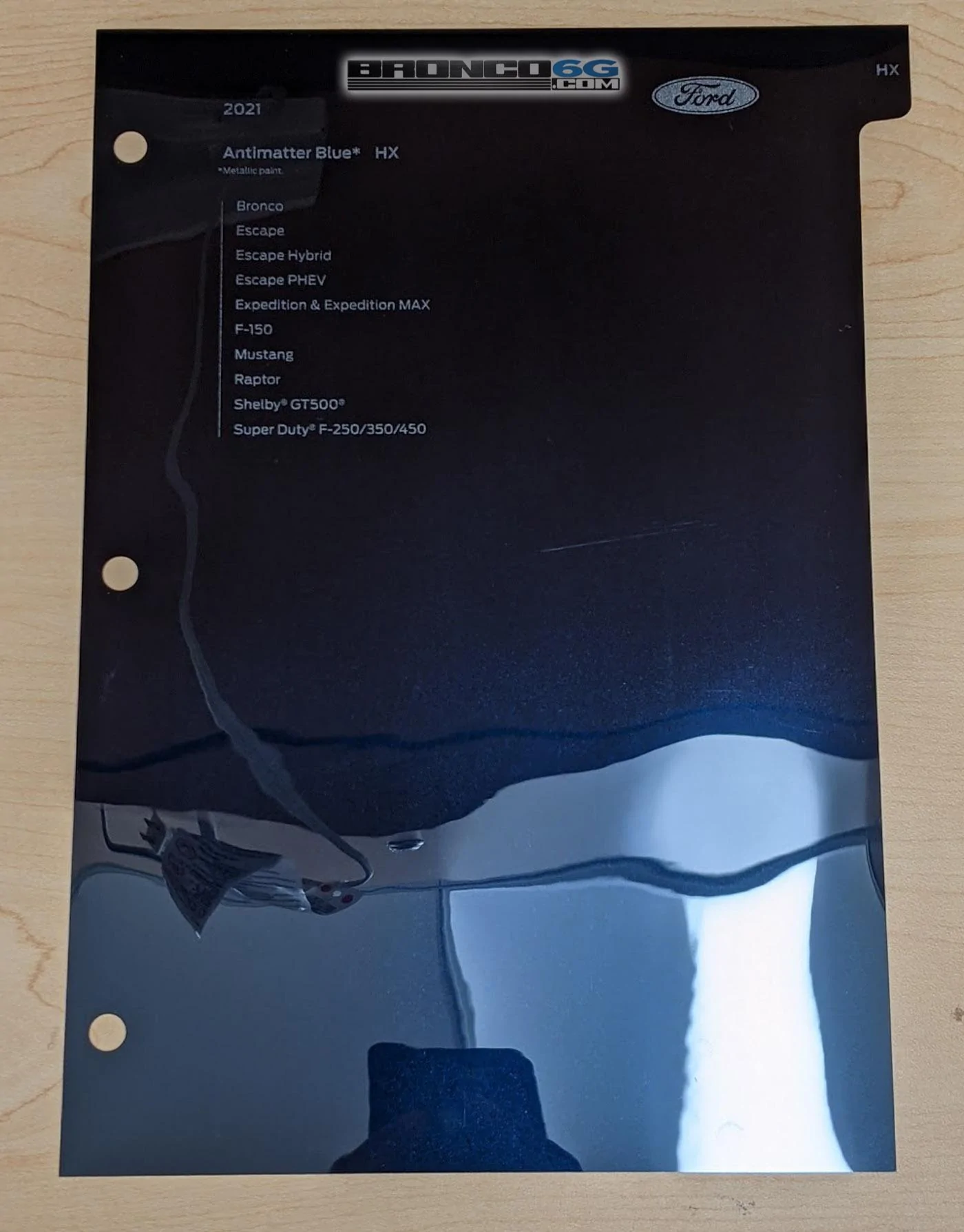 Ford Bronco Official Paint Samples / Swatches For 2021 Ford Bronco Have Arrived. Cactus Gray = Jet Fighter Gray indoor-antimatter-blue-paint-sample-swatch-2021-ford-bronco