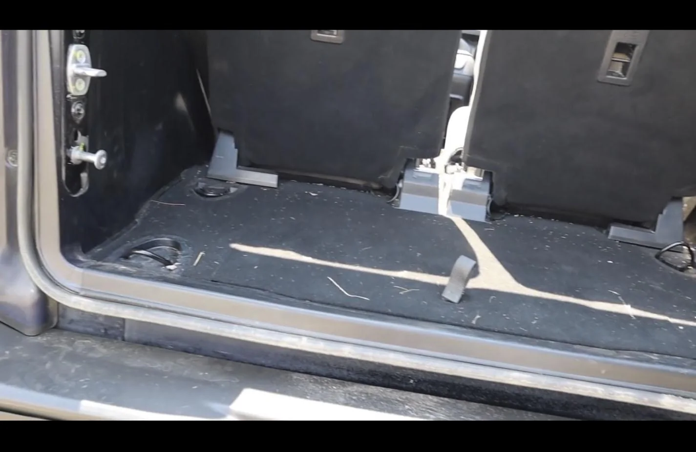 Ford Bronco Washout interior is a fail!!! 2021 Ford Bronco 2 Door Trunk Cargo Room Space 1