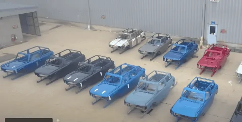 Ford Bronco Closeups of painted 2021 Bronco body frame colors! -- Velocity Blue, Antimatter Blue, Area 51, Cactus Gray, Rapid Red, Iconic Silver + Future Colors?! 1599785036615