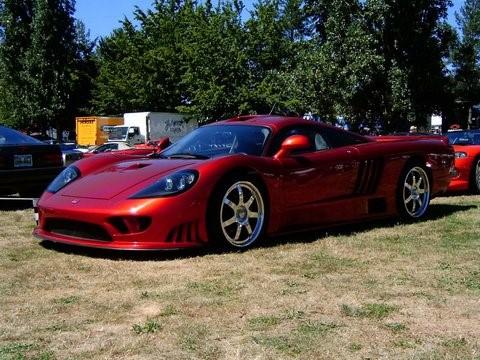 Ford Bronco Race Red thread. Saleen S7 1999
