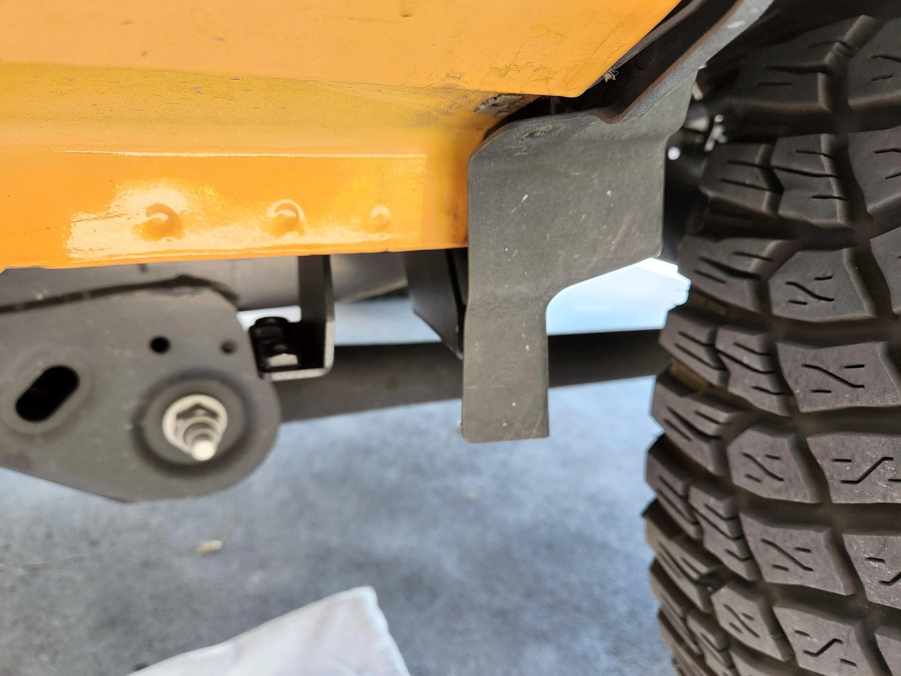 Ford Bronco Rock Slide Engineering install question 20220618_133338
