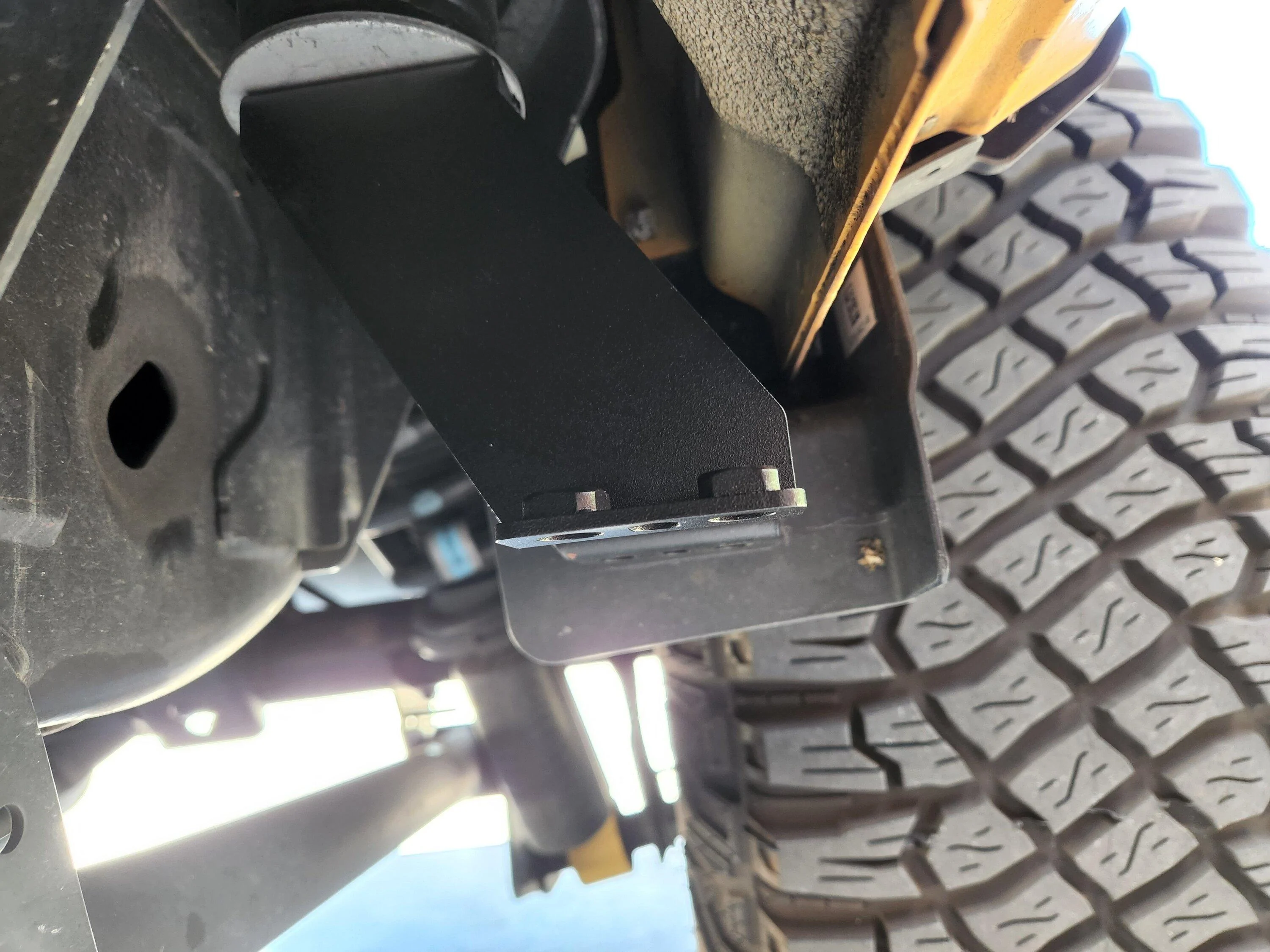 Ford Bronco Rock Slide Engineering install question 20220618_133347