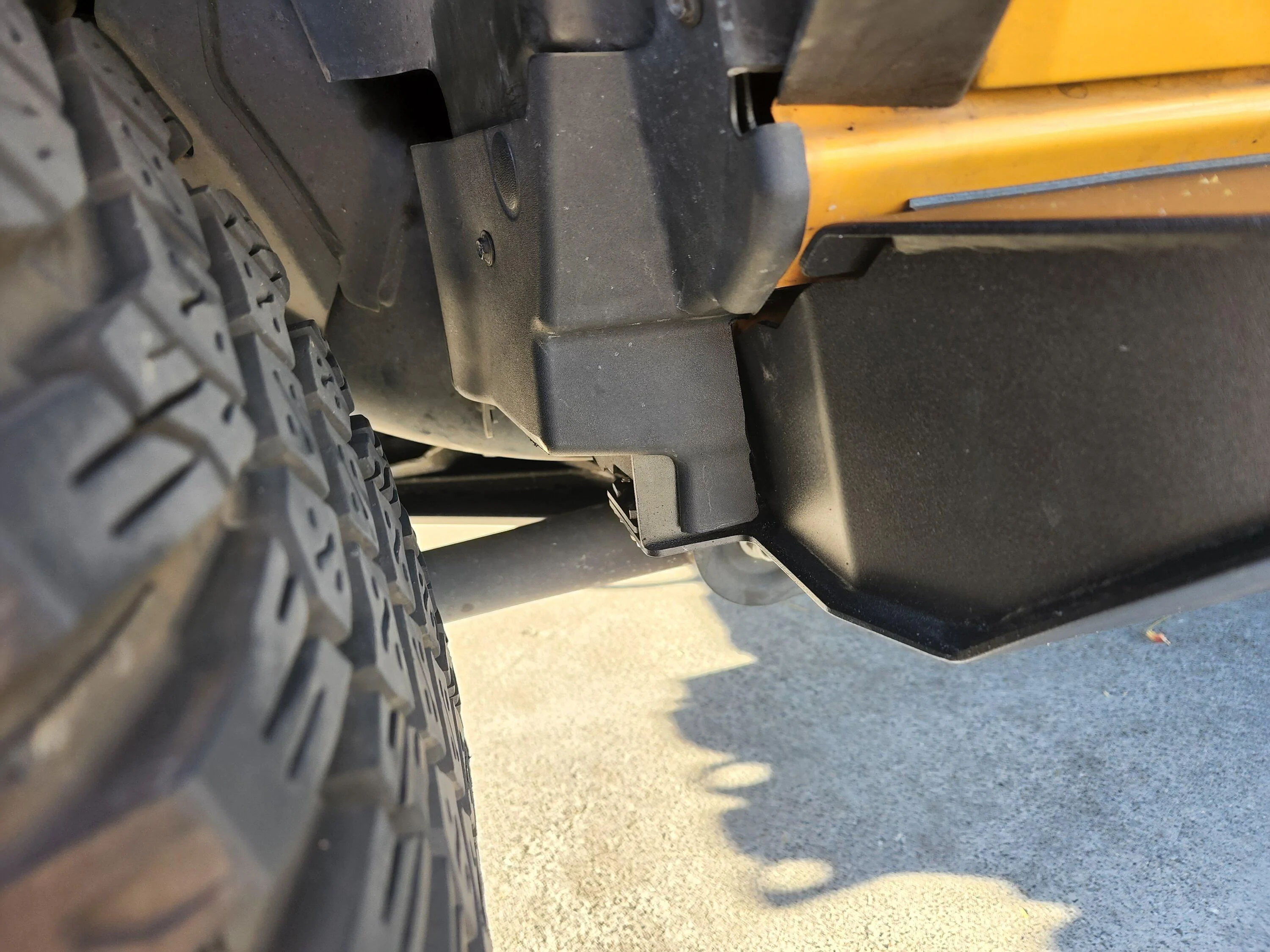 Ford Bronco Rock Slide Engineering install question 20220620_190029