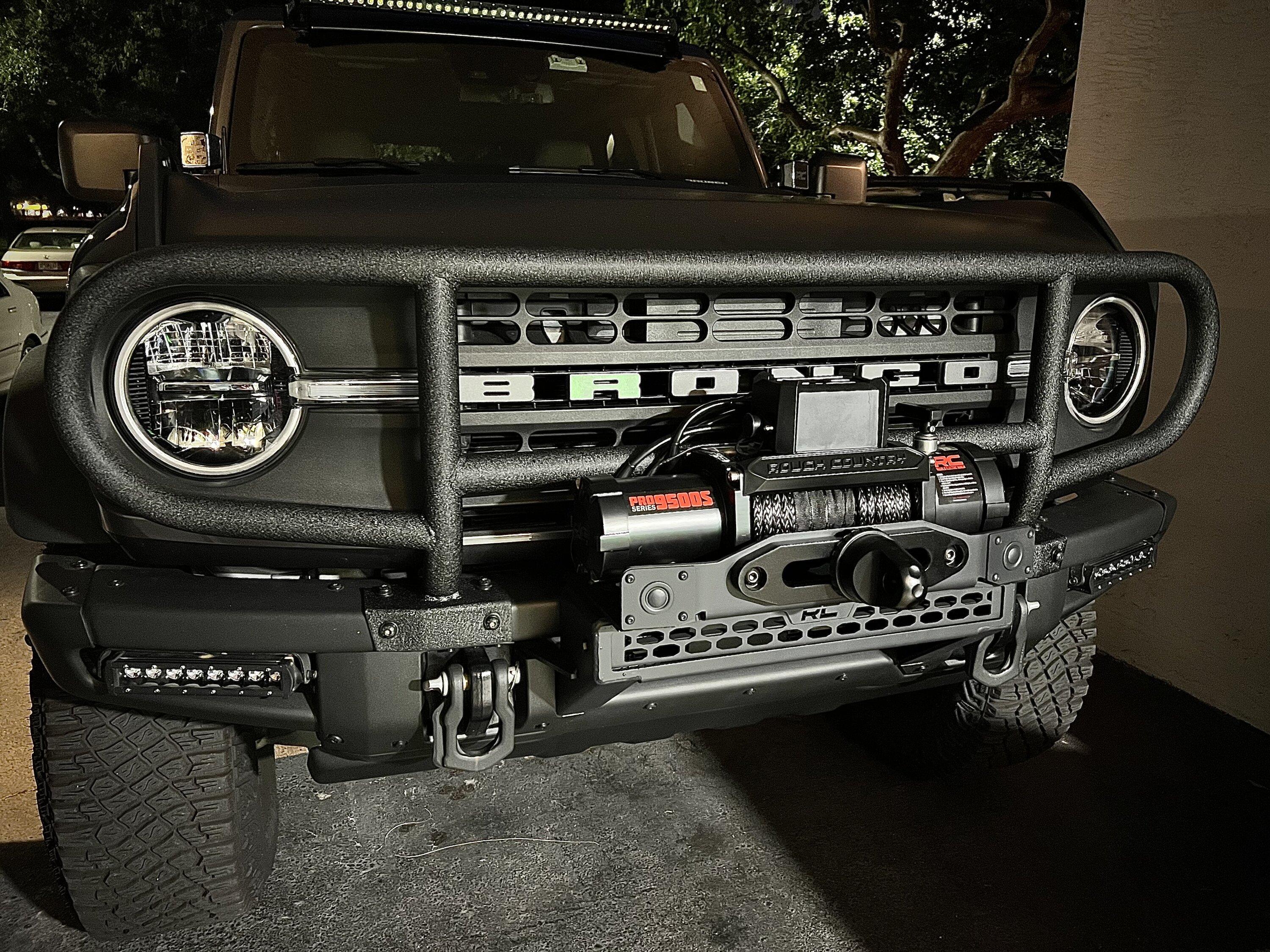 Ford Bronco Rough country winch mount unbox/ INSTALL tips. 967CE478-D48B-4C57-8984-5AFD4548663C