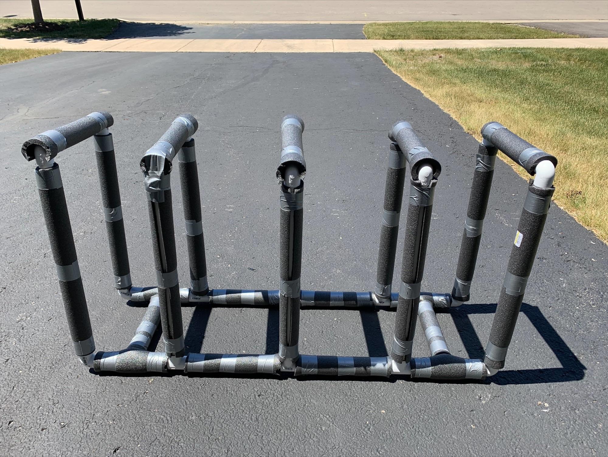 Ford Bronco Door Holders Using PVC Pipe -- When Off vehicle 1655925437027