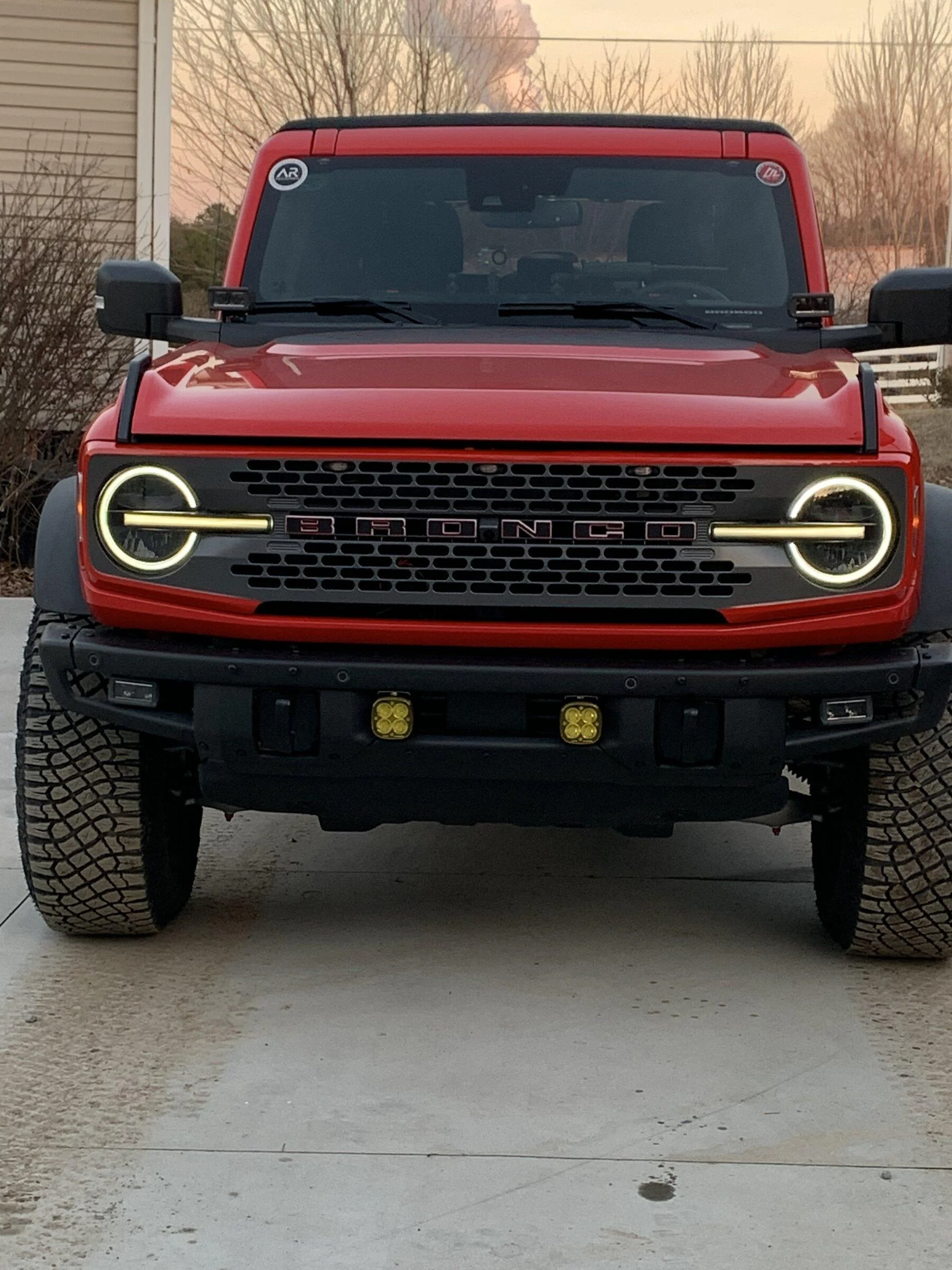 Ford Bronco Delfab Customizable Retro Mod "Ford" Grille painted grill 3