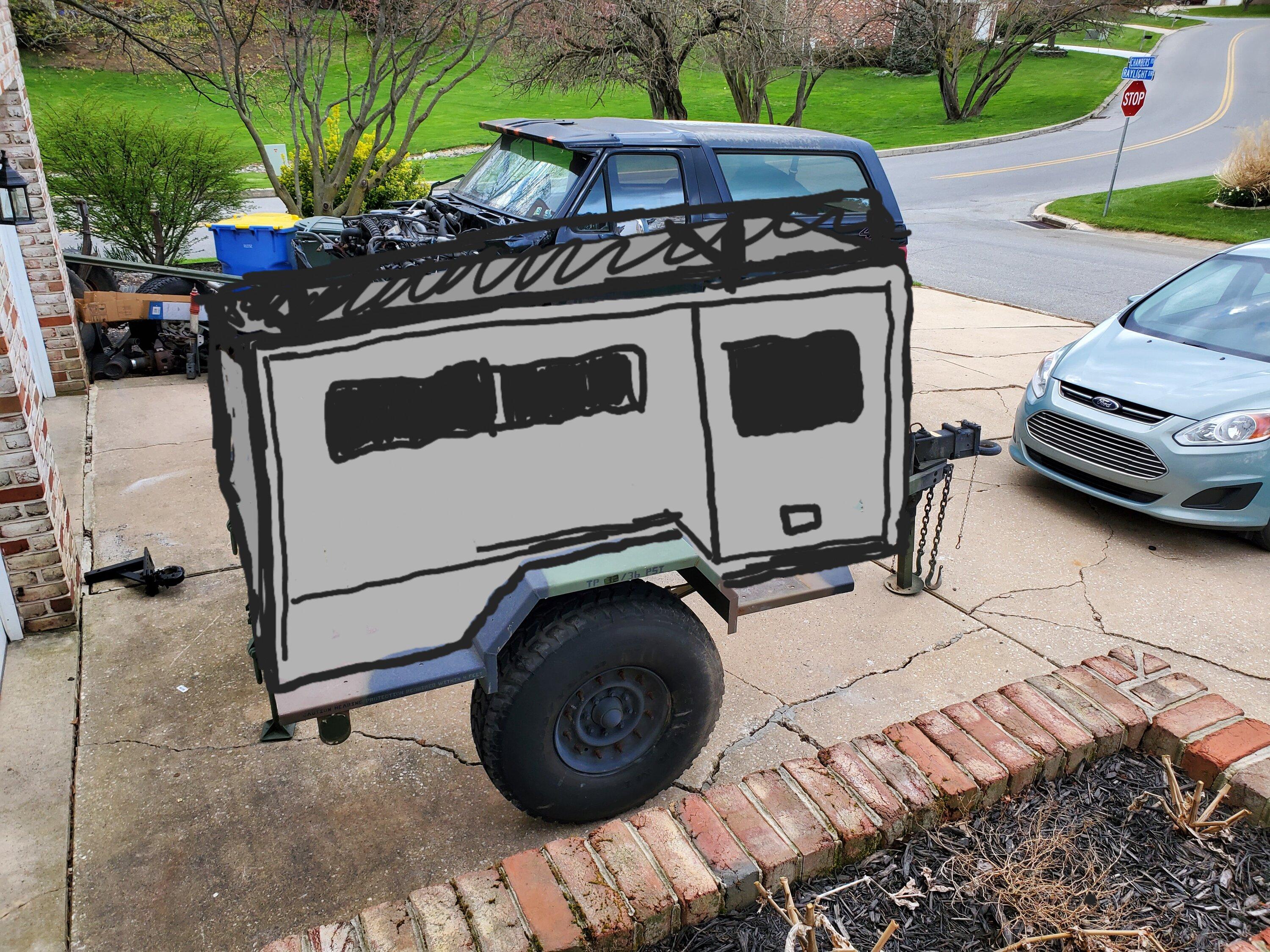 Ford Bronco Sleeping in 2 Door Bronco 20220414_184827
