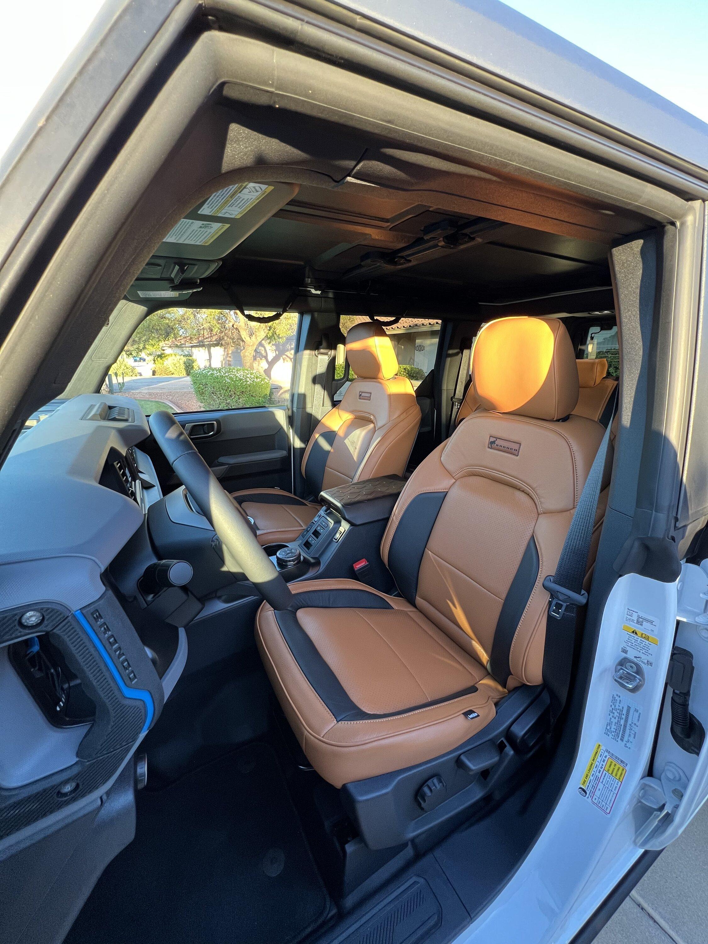 Ford Bronco Katzkin Install Results - MGV Upgrade to Leather Seat Covers (Autumn color) D7E0609E-B39F-4EB6-BD57-A6B503E6F0AD