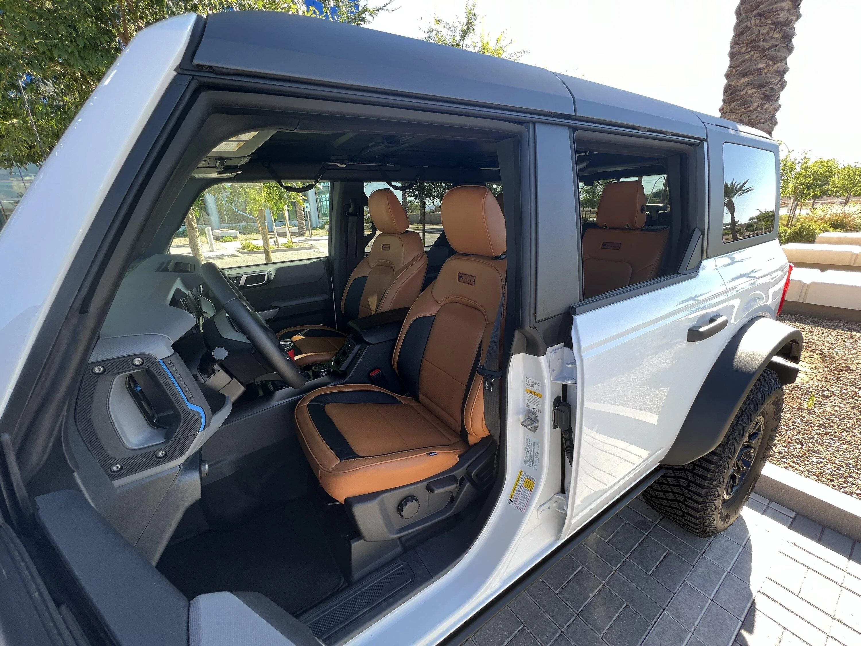 Ford Bronco Katzkin Install Results - MGV Upgrade to Leather Seat Covers (Autumn color) A42E8963-1617-415C-A294-DA53629528D8