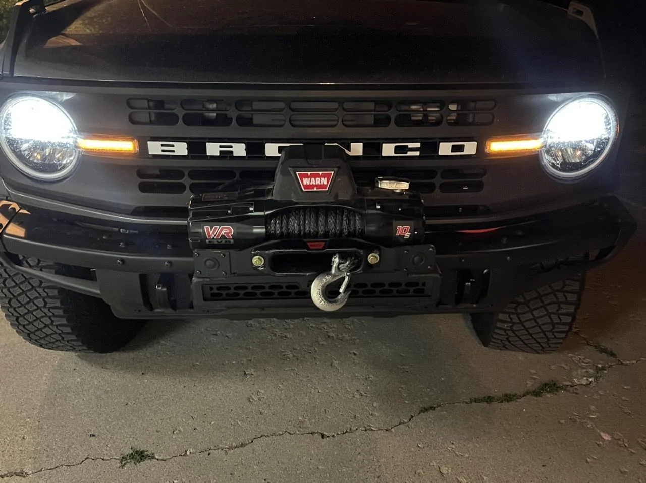 Ford Bronco Rough country winch mount unbox/ INSTALL tips. 42194180-398F-4ABF-A0E1-792C5EBEC1B4