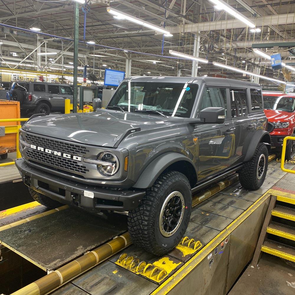 Ford Bronco 05/30/2022 Build Week Group Assembly Line