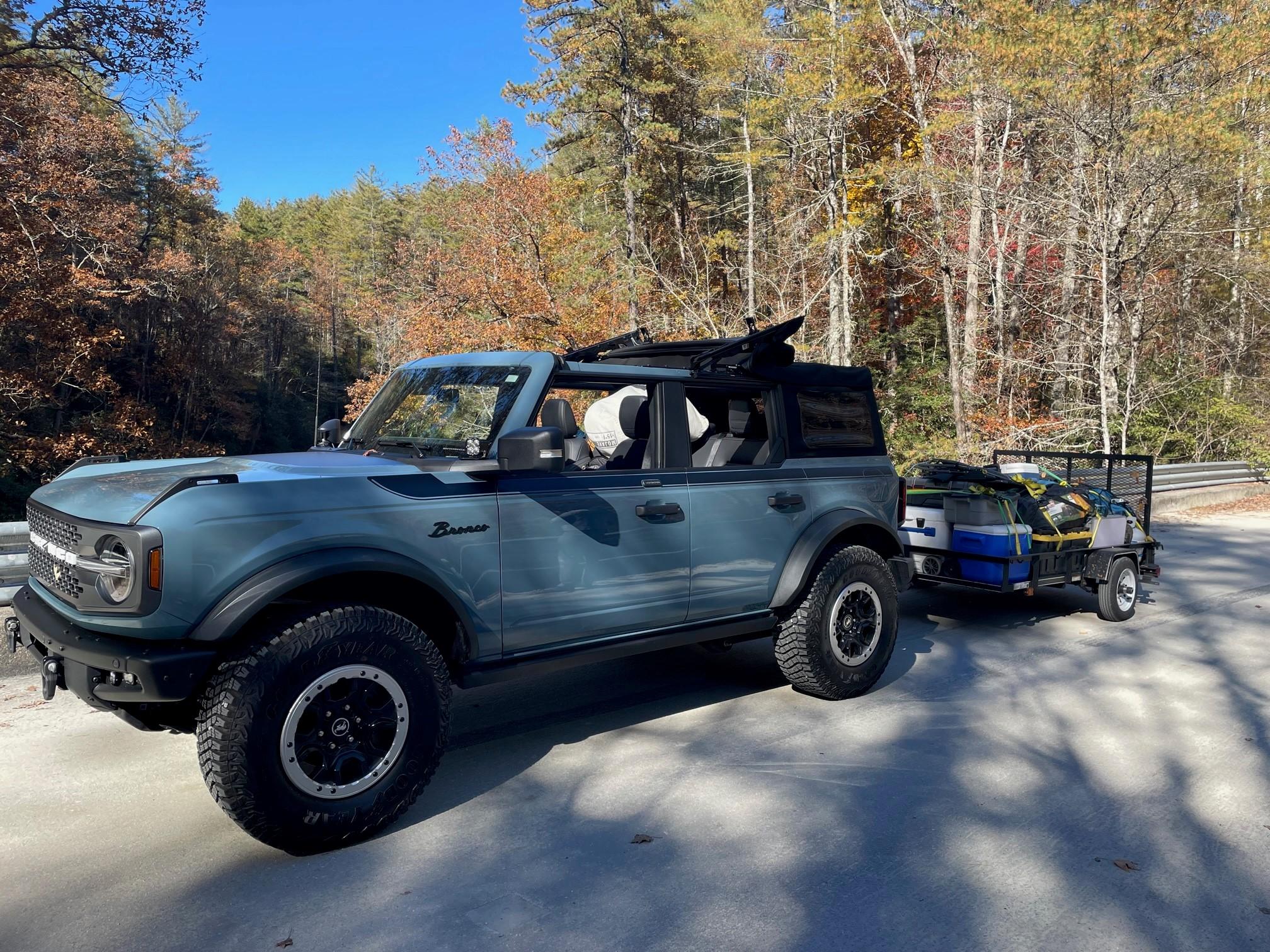 Ford Bronco Broncos Pulling Trailers Pics - Add Yours Cam