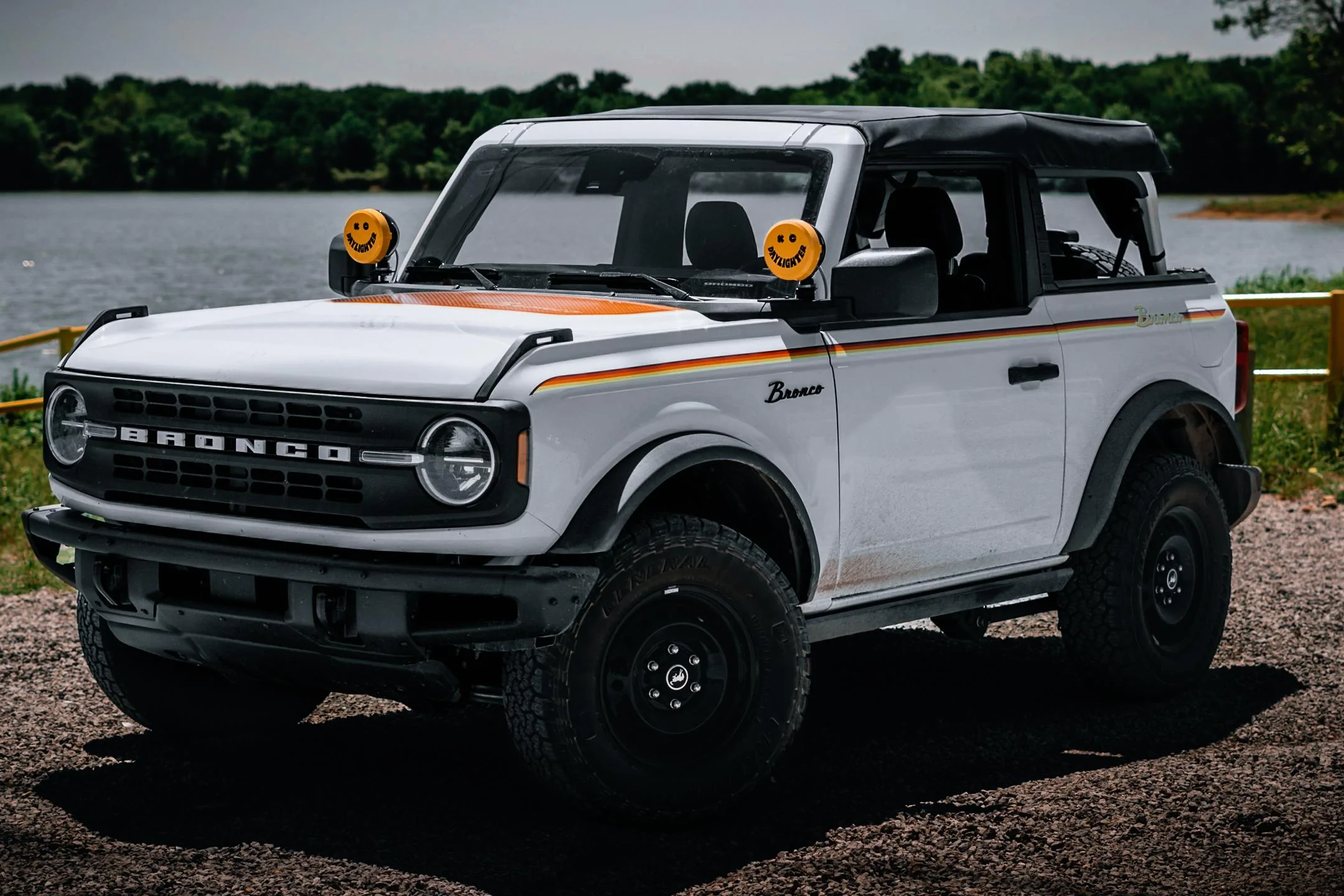 Ford Bronco Bronco Outfitter's retro themed White BD 2-door! _DSC6601-SmartPreview-HDR