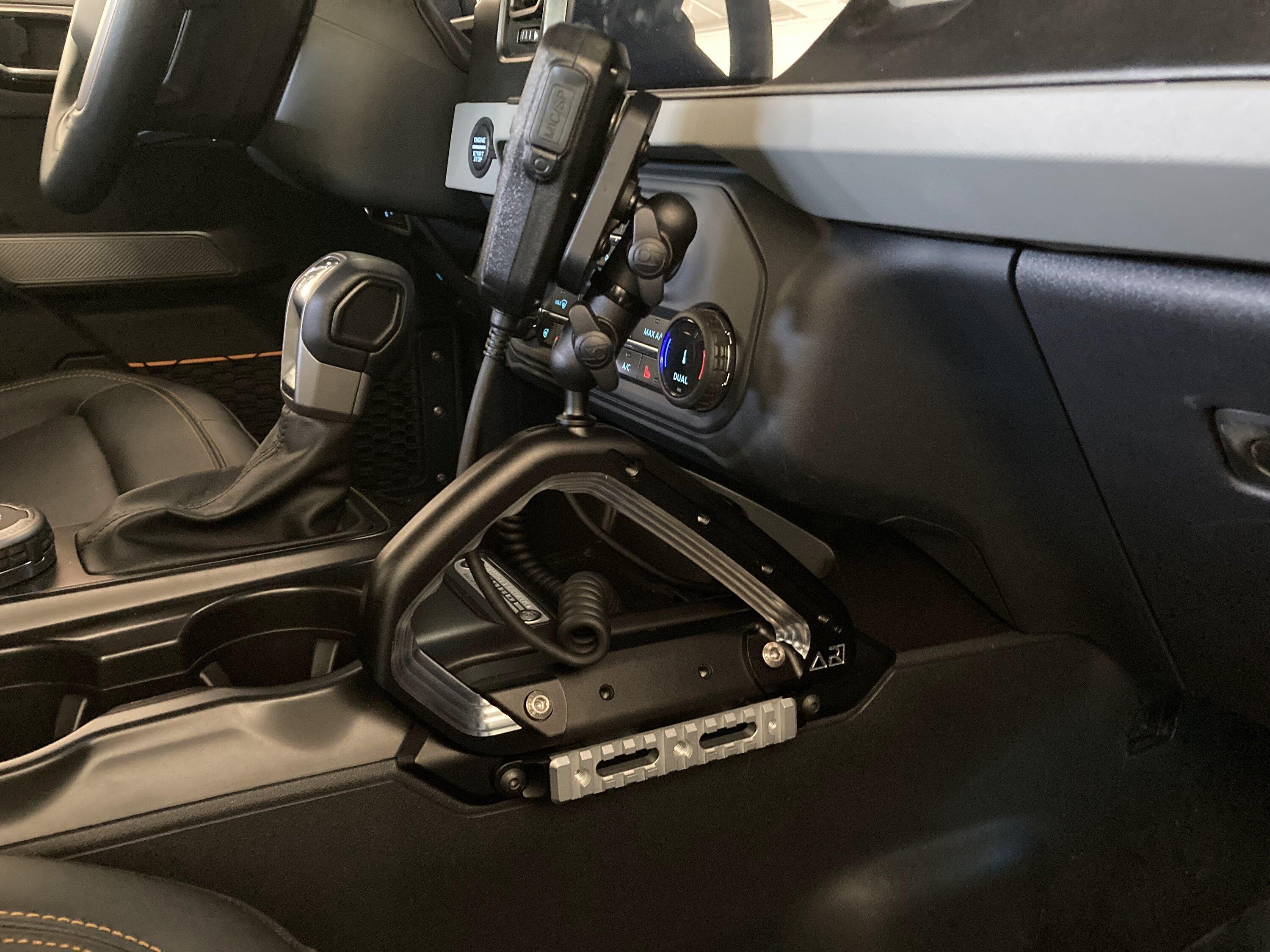Ford Bronco AR | THE D   Modular Base Plate Accessory Mount IMG_2808