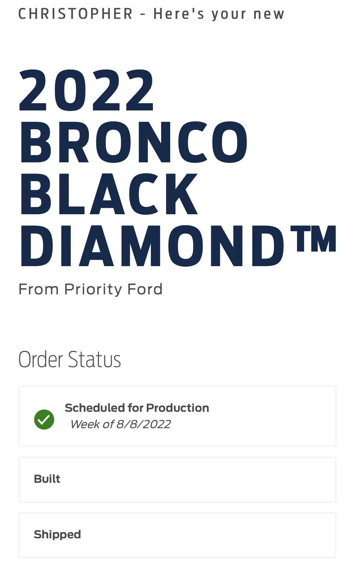 Ford Bronco Bronco Swag and Build Date 1A778B76-E09F-404F-AE5D-B6FC586854CE