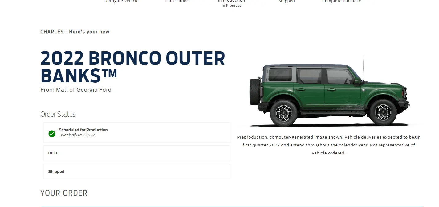 Ford Bronco 8/8/22 Build Week Group. 1656025988021