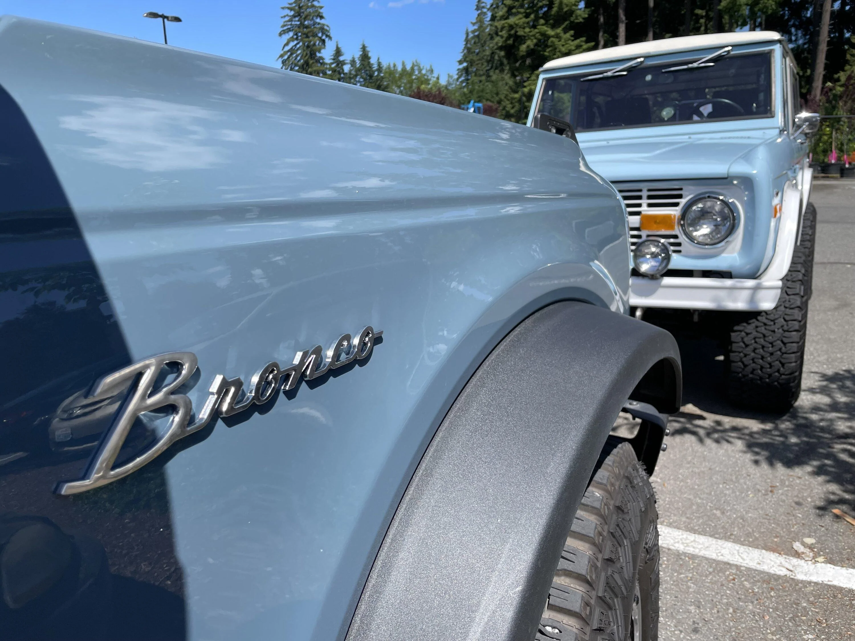 Ford Bronco Someone old, something new, something cool, something blue IMG_9298