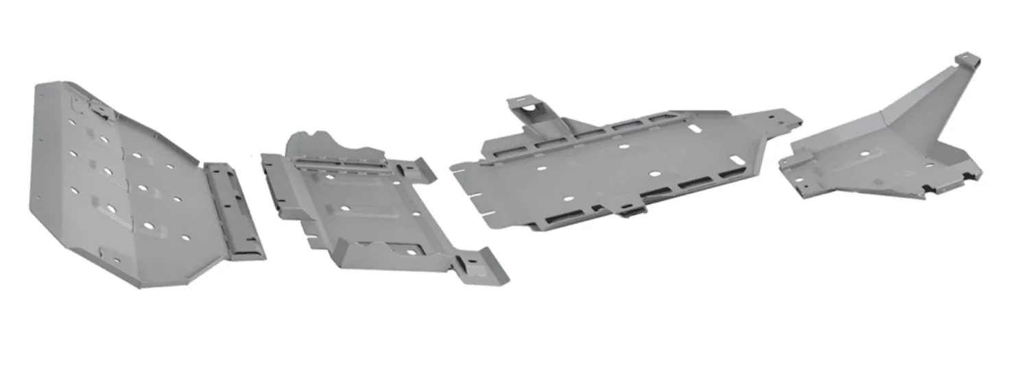 Ford Bronco Armor for your Bronco: ARB’s Under Vehicle Protection System / Skid Plates exploded 1