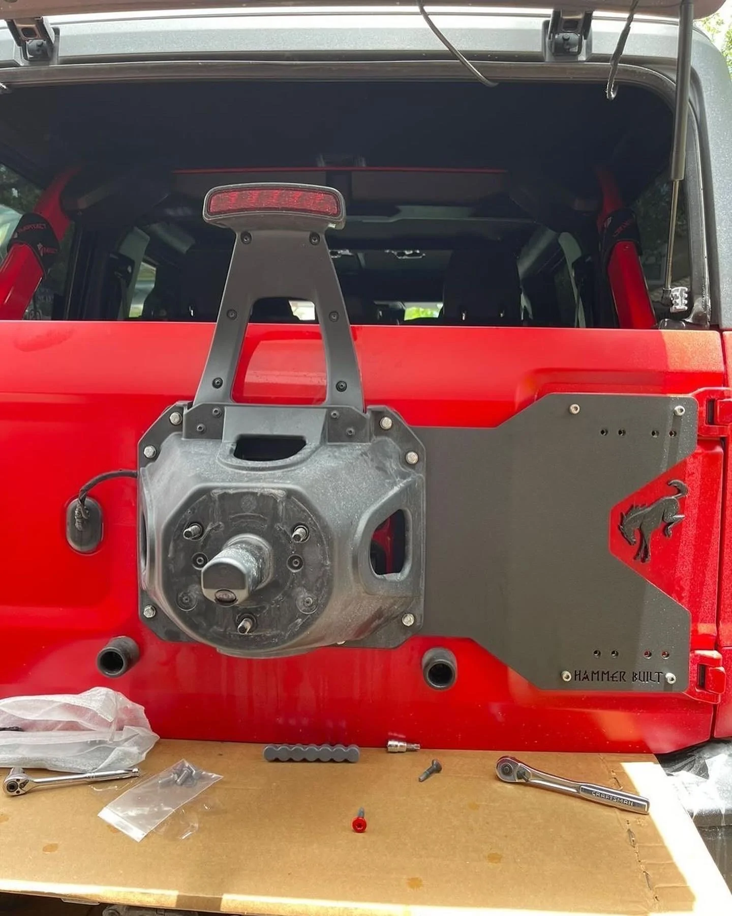 Ford Bronco Hammer Built - Built to Hammer On: Modular Tailgate Reinforcement System D75570BD-ACA8-4BA6-B862-9B4635E725BE