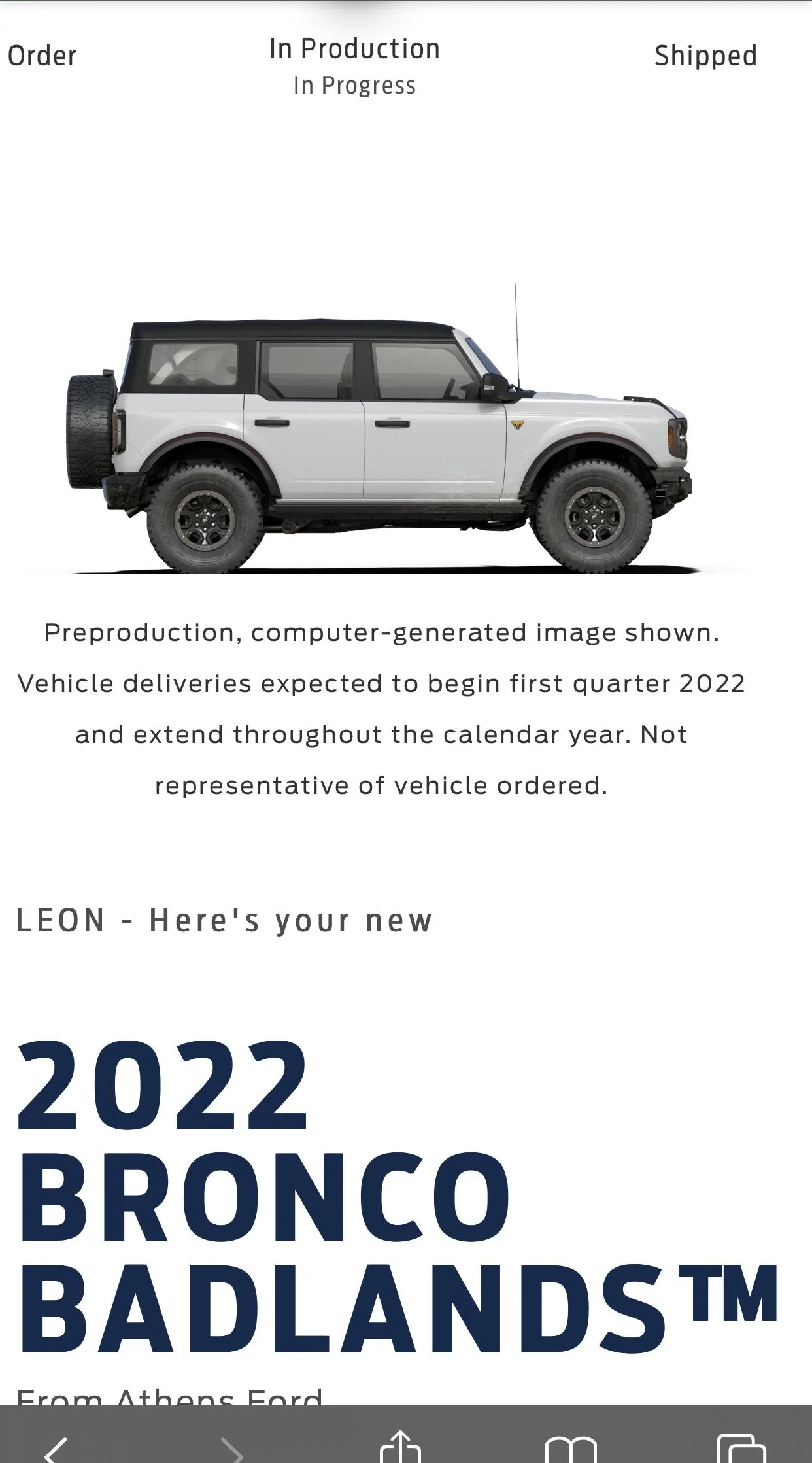 Ford Bronco 8/15/22 Build Week Group F7D88176-942D-490E-963B-809E47A210EE