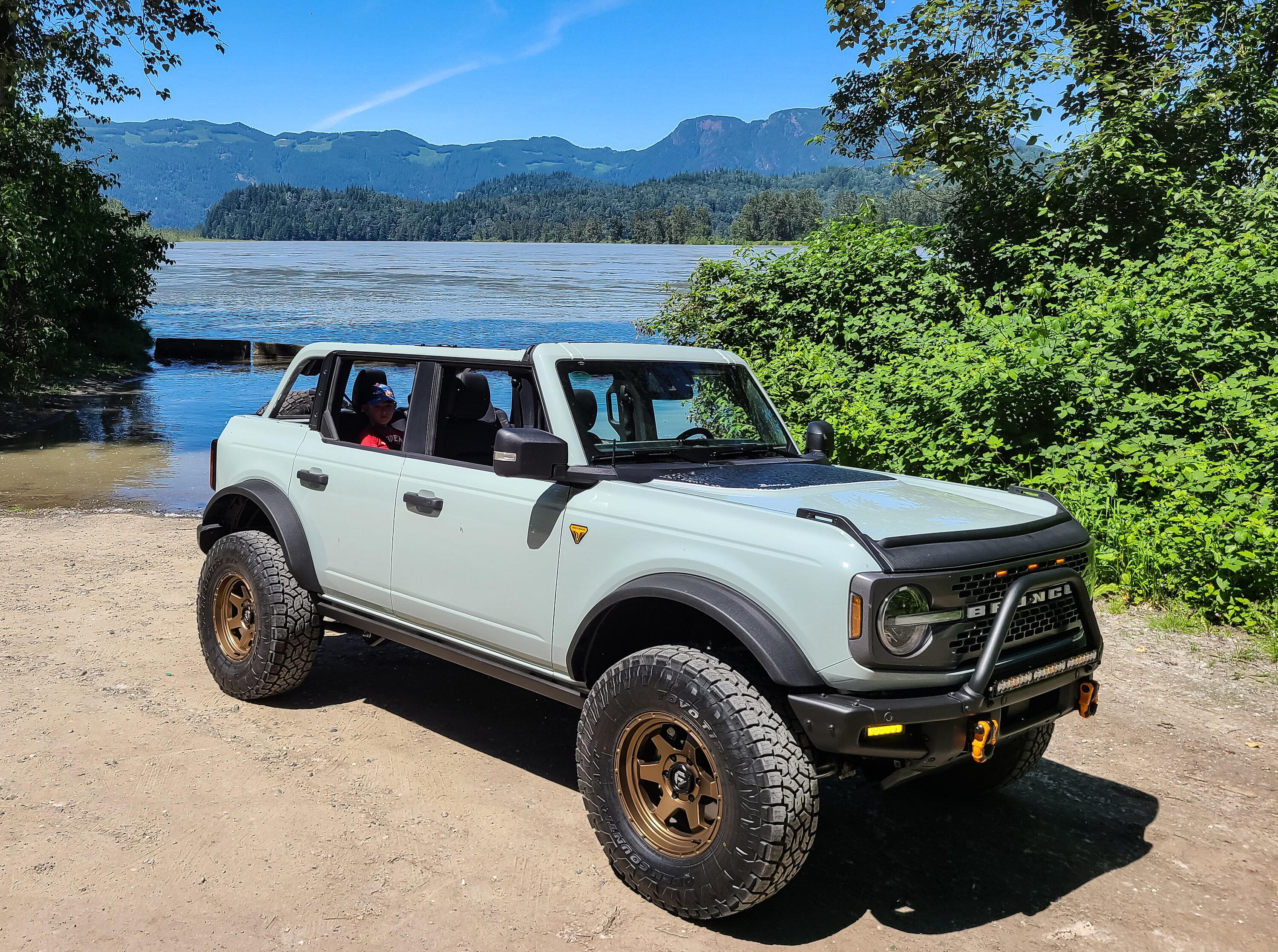 Ford Bronco What did you do TO / WITH your Bronco today? 👨🏻‍🔧🧰🚿🛠 PSX_20220625_150048