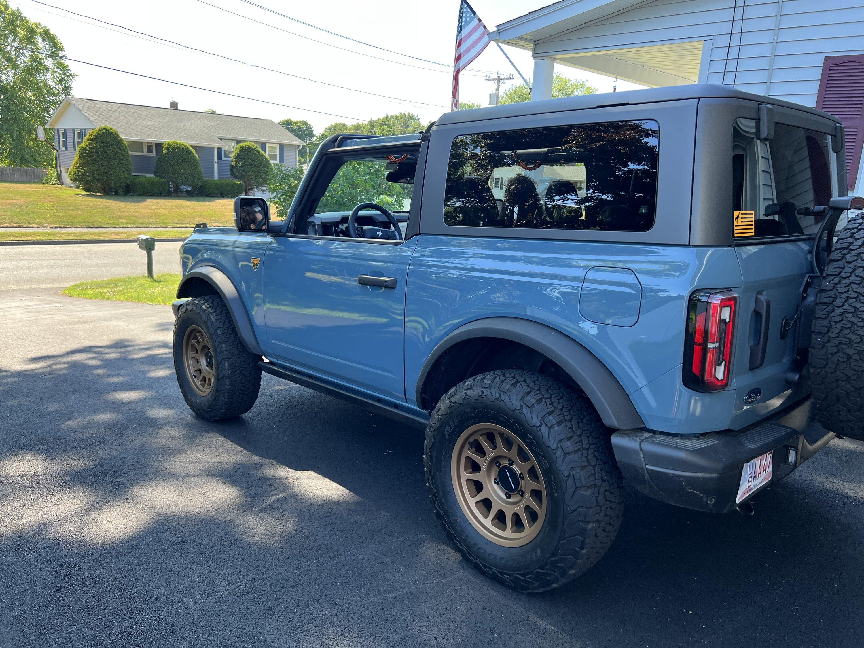 Ford Bronco Show us your installed wheel / tire upgrades here! (Pics) 81677198-EDBB-4E33-828E-A25BB427BAB7