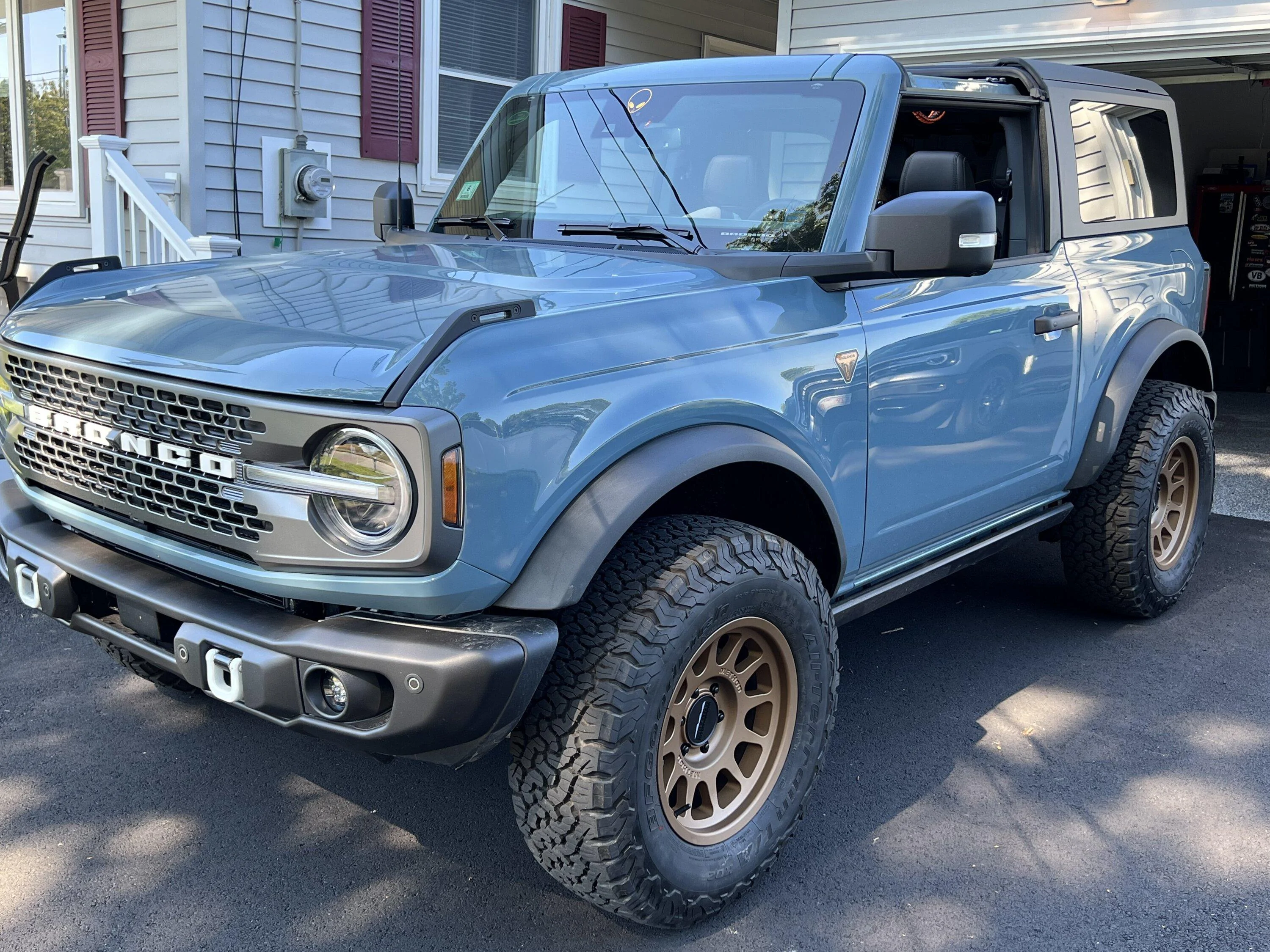 Ford Bronco Show us your installed wheel / tire upgrades here! (Pics) 05A91E07-7BF2-430E-90E2-E70FB757219B