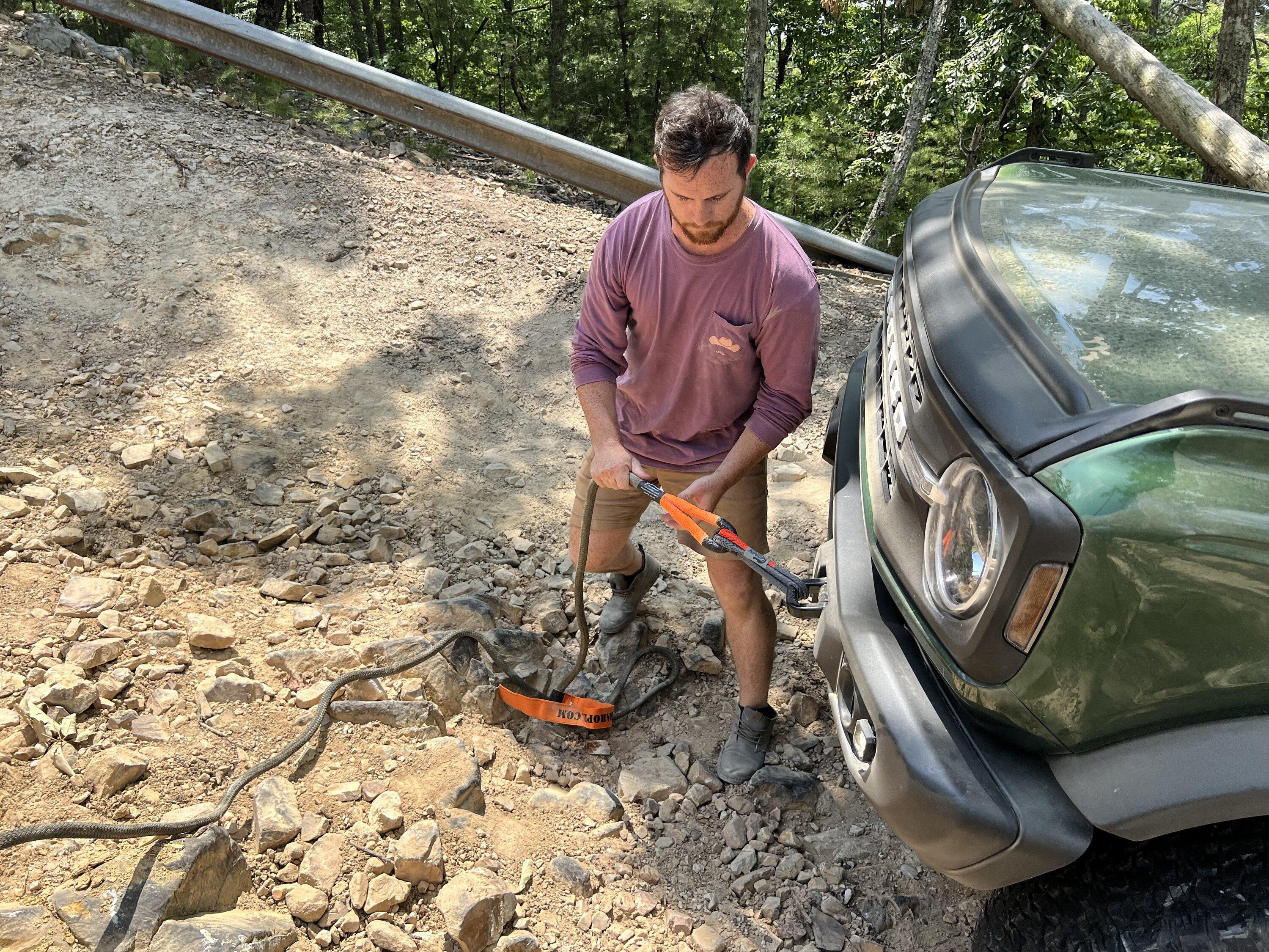 Ford Bronco Snapped a Tie Rod … thankful for trail mates 7977087A-94B3-489E-9A23-538F7073DB19