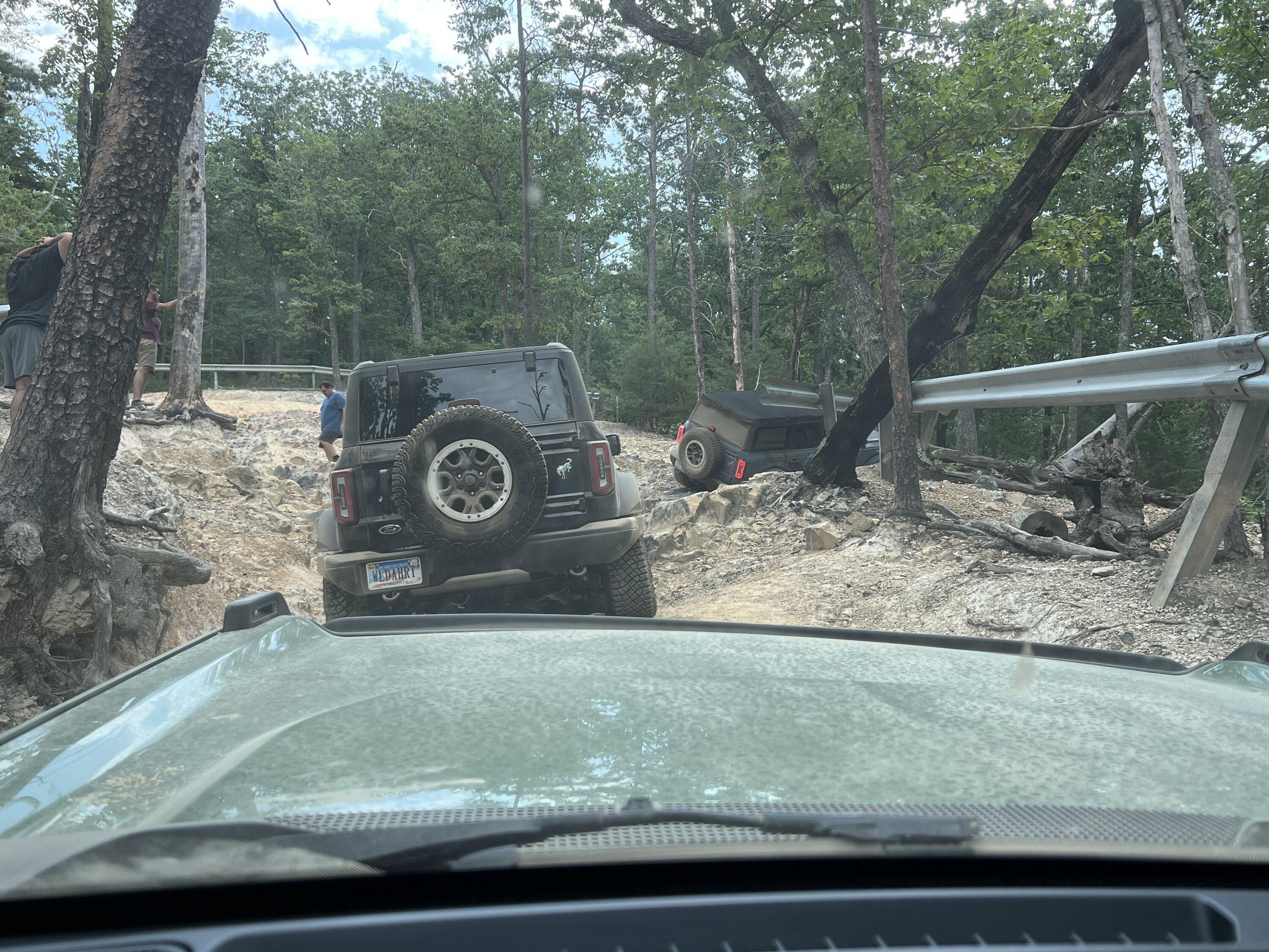 Ford Bronco Snapped a Tie Rod … thankful for trail mates FD208B67-1F32-4057-A799-8AD18D2162E3
