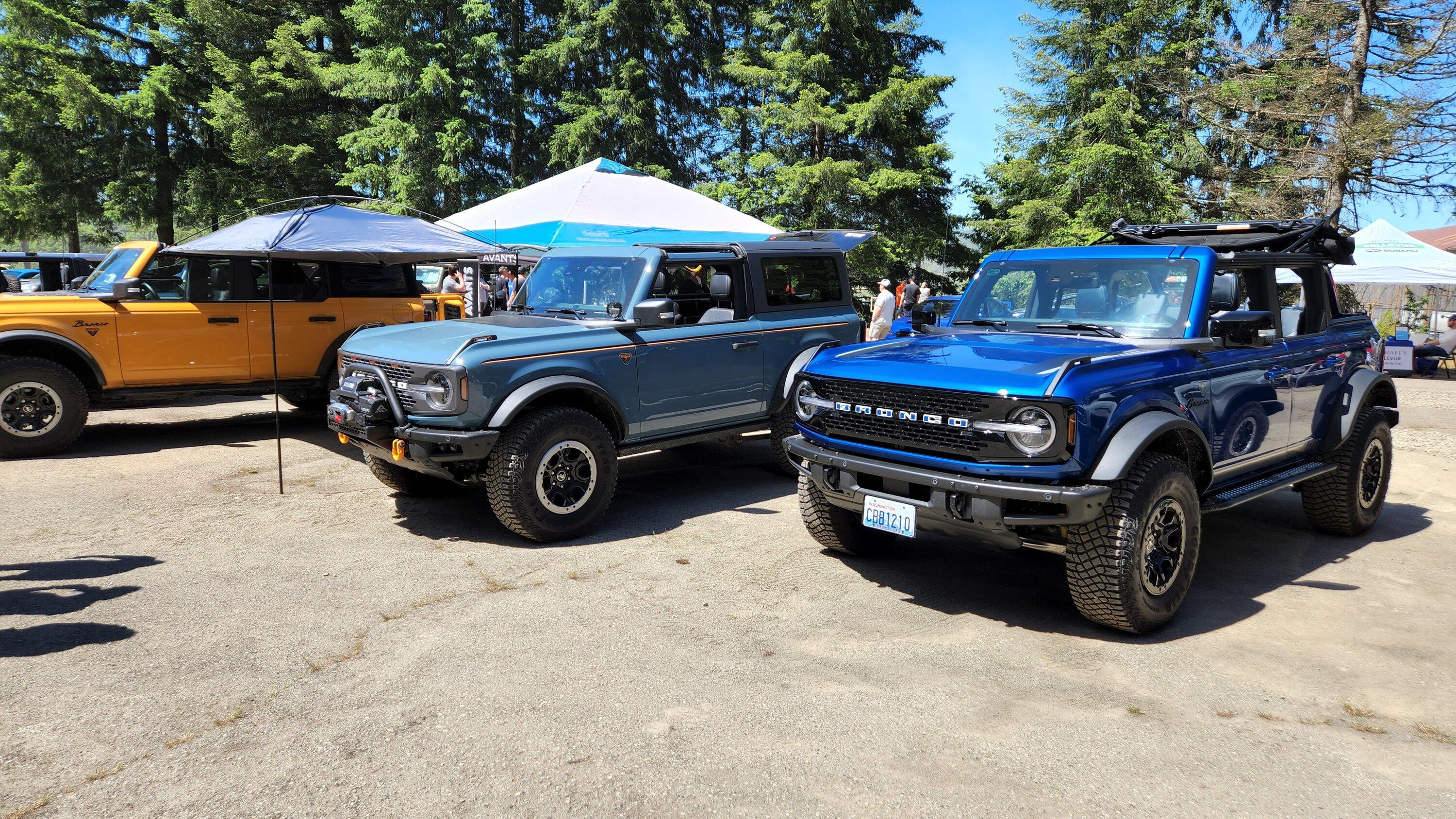 Ford Bronco 🐎 DirtFish Summerfest attended by PNW Bronco group 🐎 20220625_114430