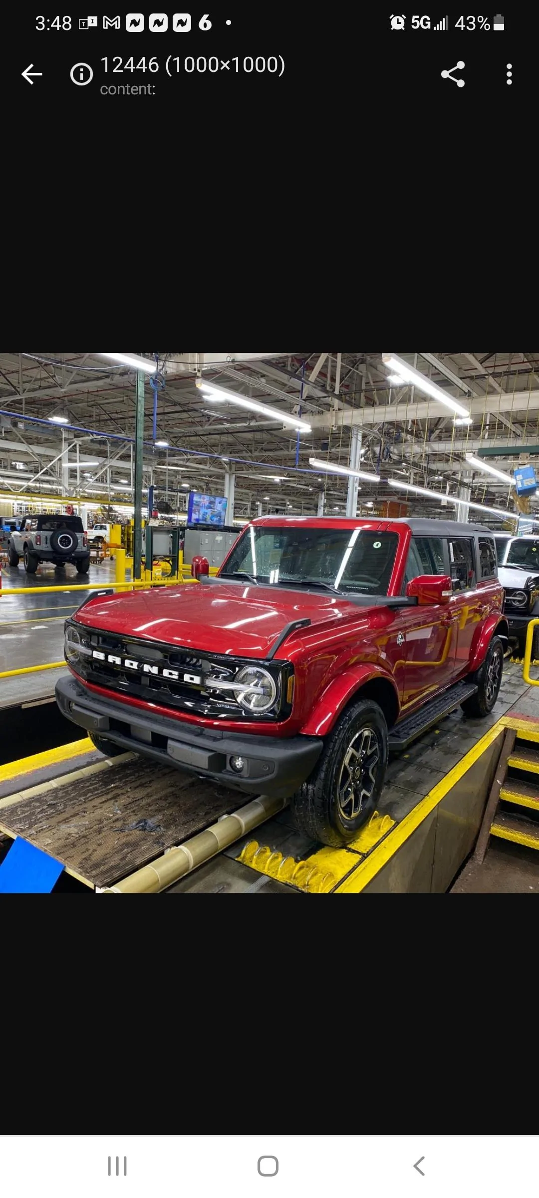 Ford Bronco 2021 Outer Bank...Phase 1 complete. Screenshot_20211018-154856_Chrom