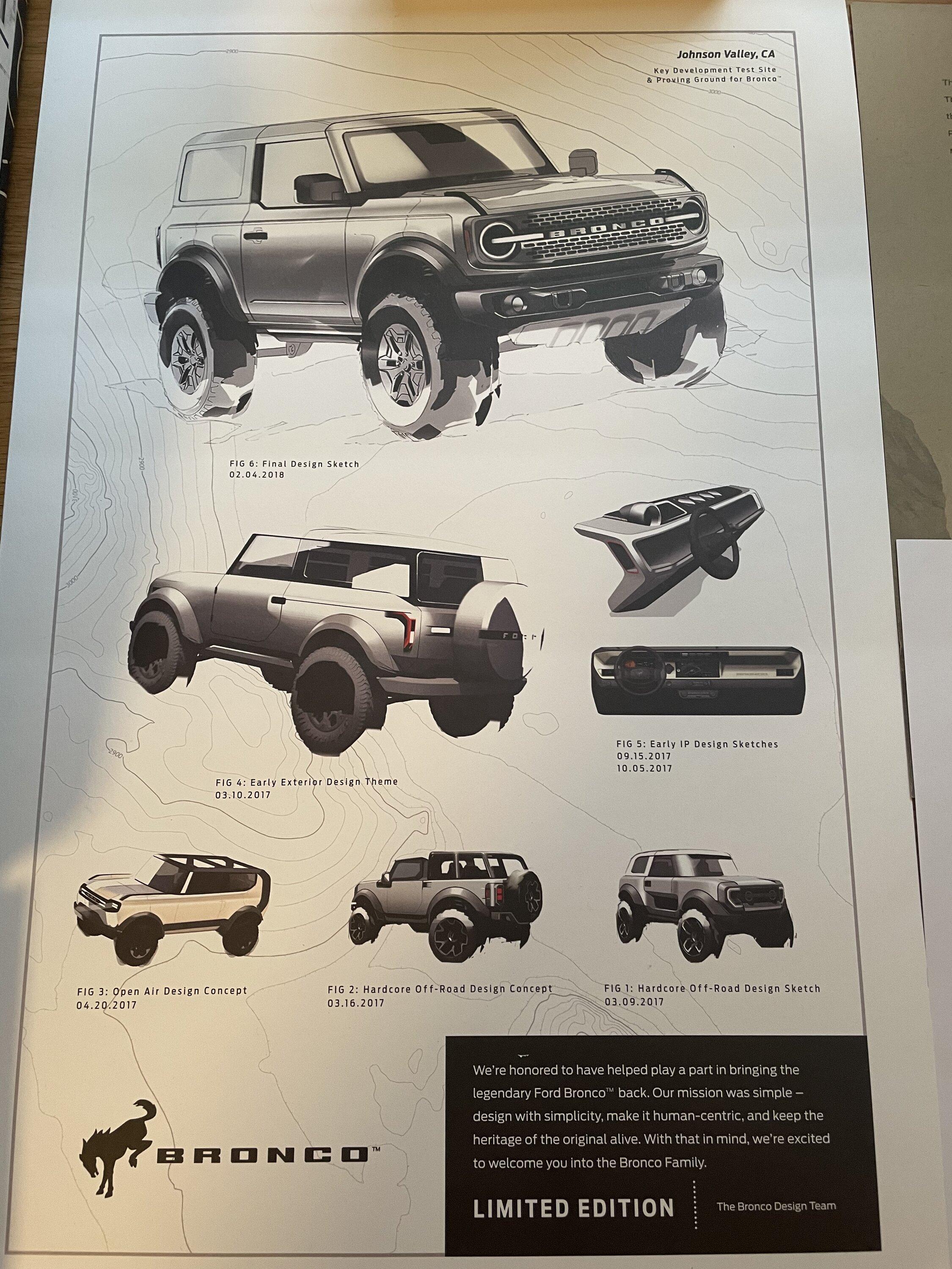 Ford Bronco Bronco Pre-Order Merch $125 plus shipping CFC8372D-1F86-477E-9945-5DF6F765FD51