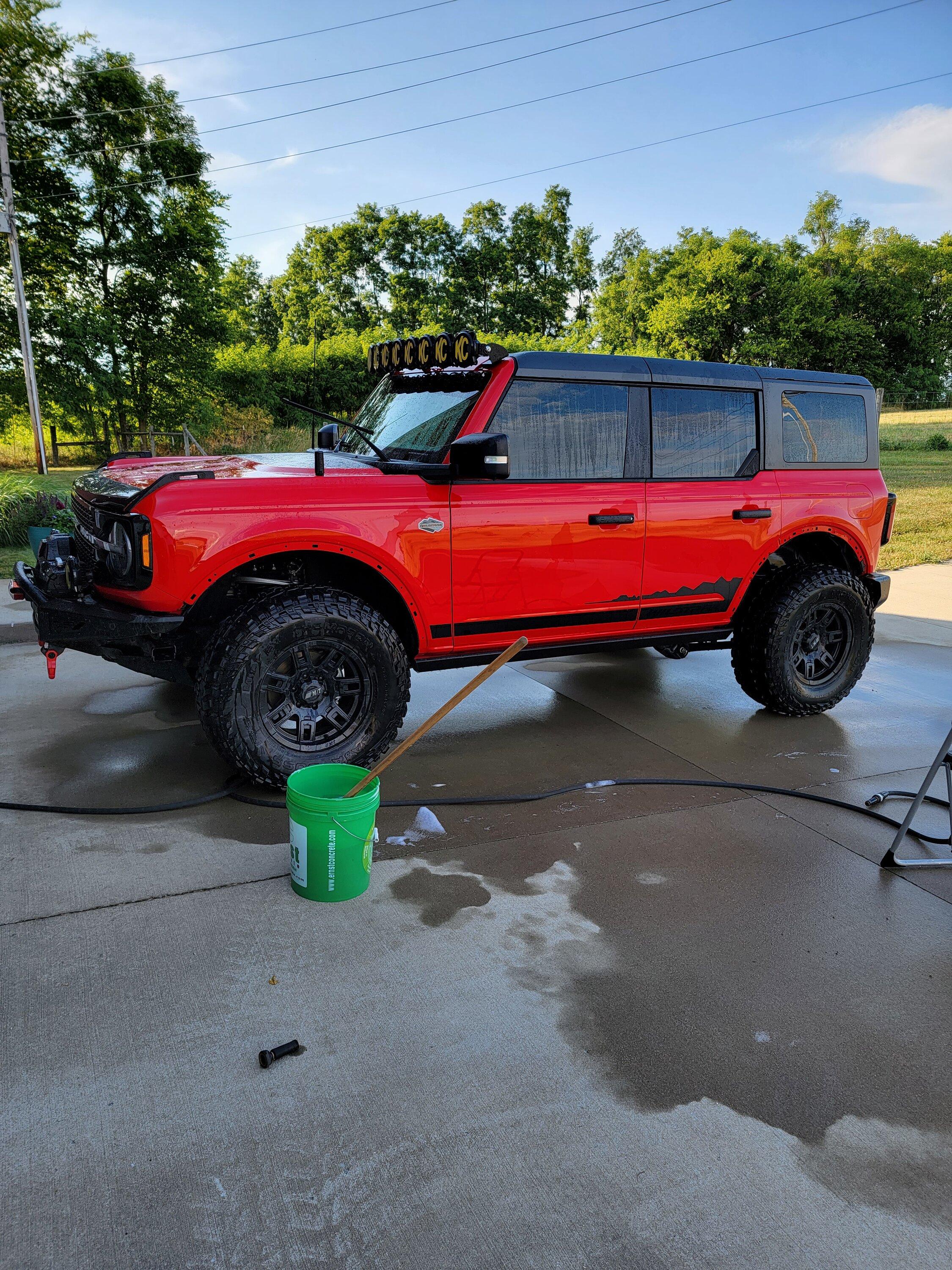 Ford Bronco How are you washing your Bronco? 20220626_190950