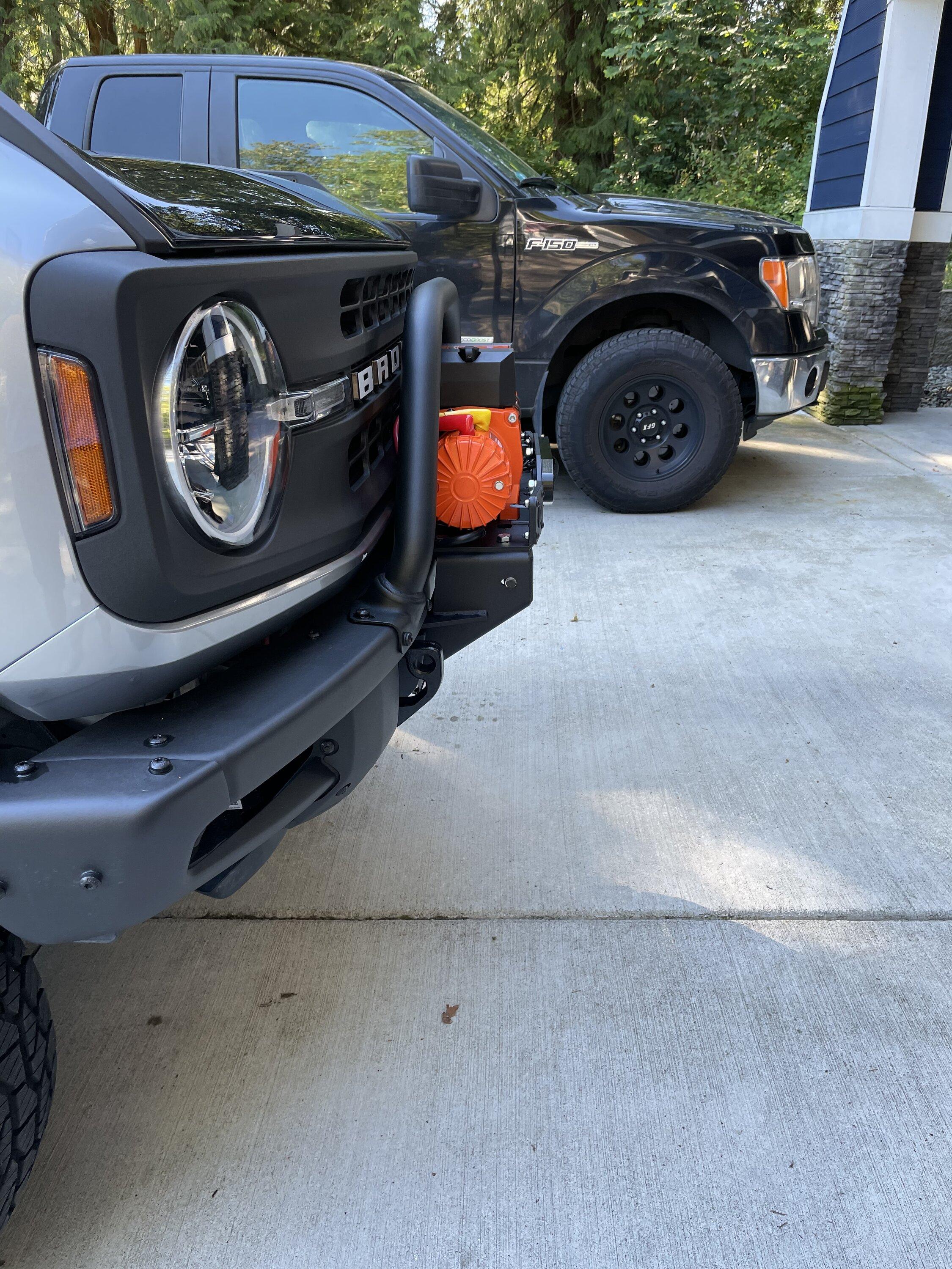 Ford Bronco Rough country winch mount unbox/ INSTALL tips. 94DA47E1-E56E-462B-96F5-D3E14EE89EBE