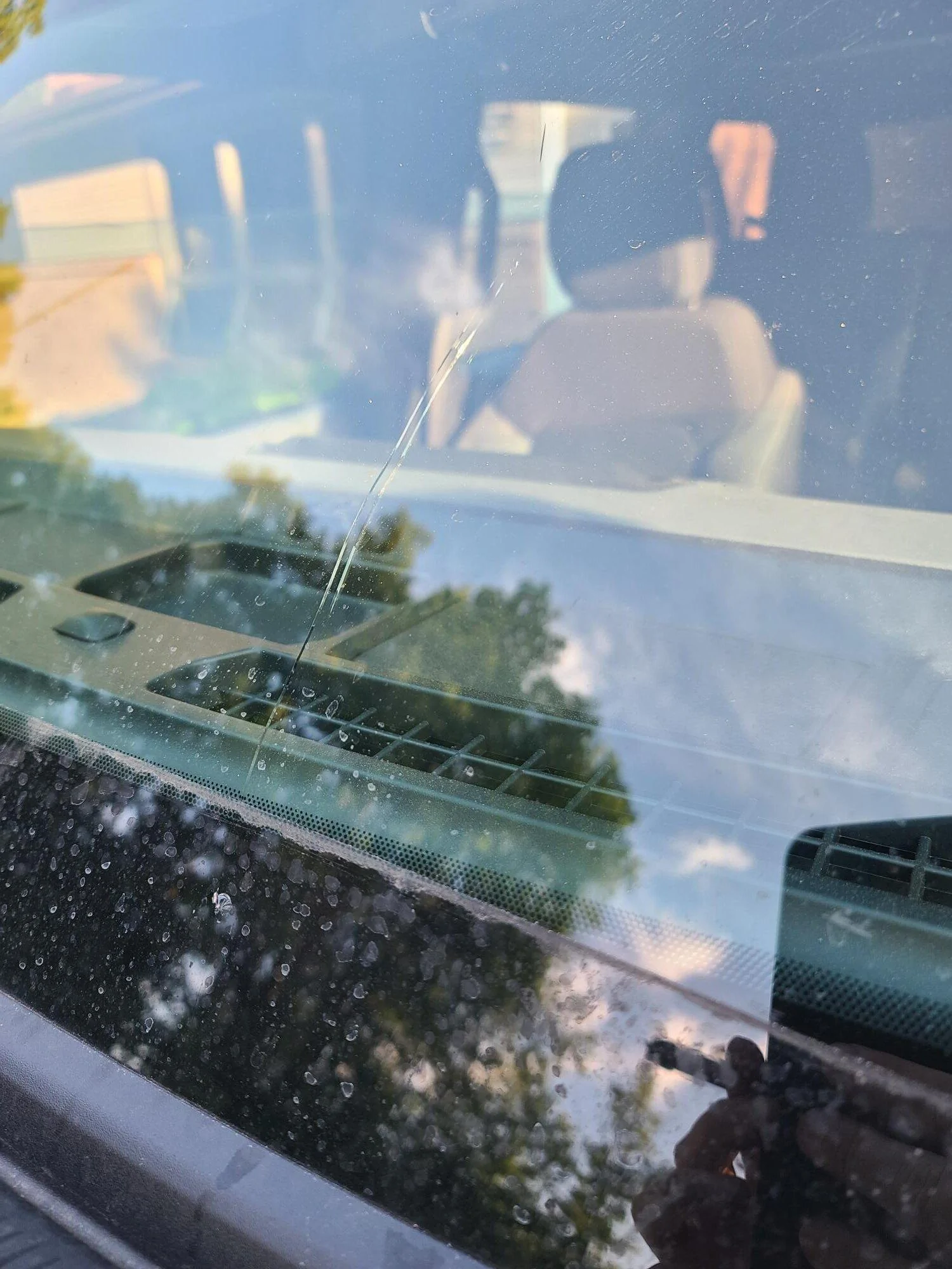 Ford Bronco Another Broken windshield... 20220626_201218