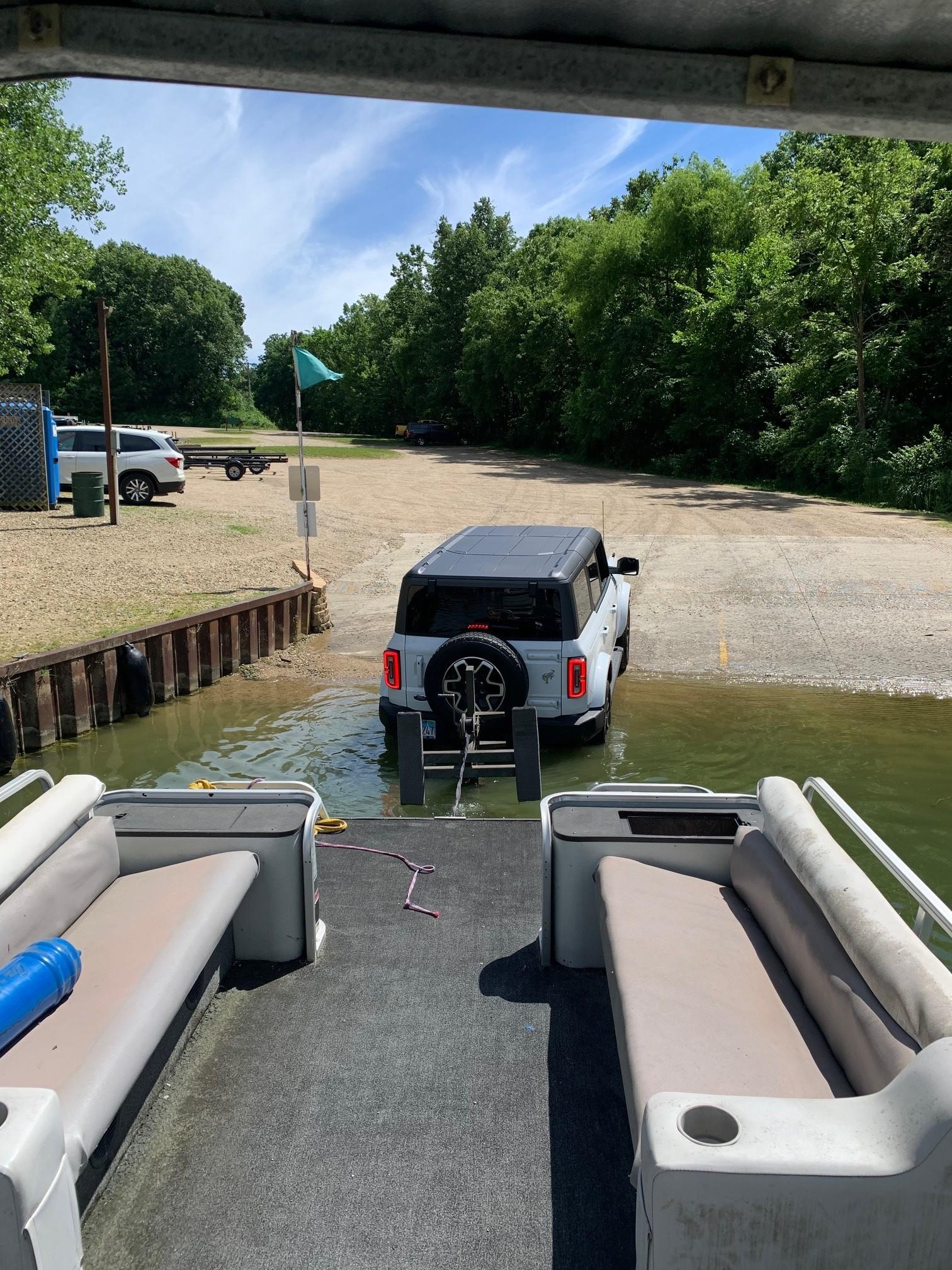 Ford Bronco Free Stuff is Always the Best Stuff! lake
