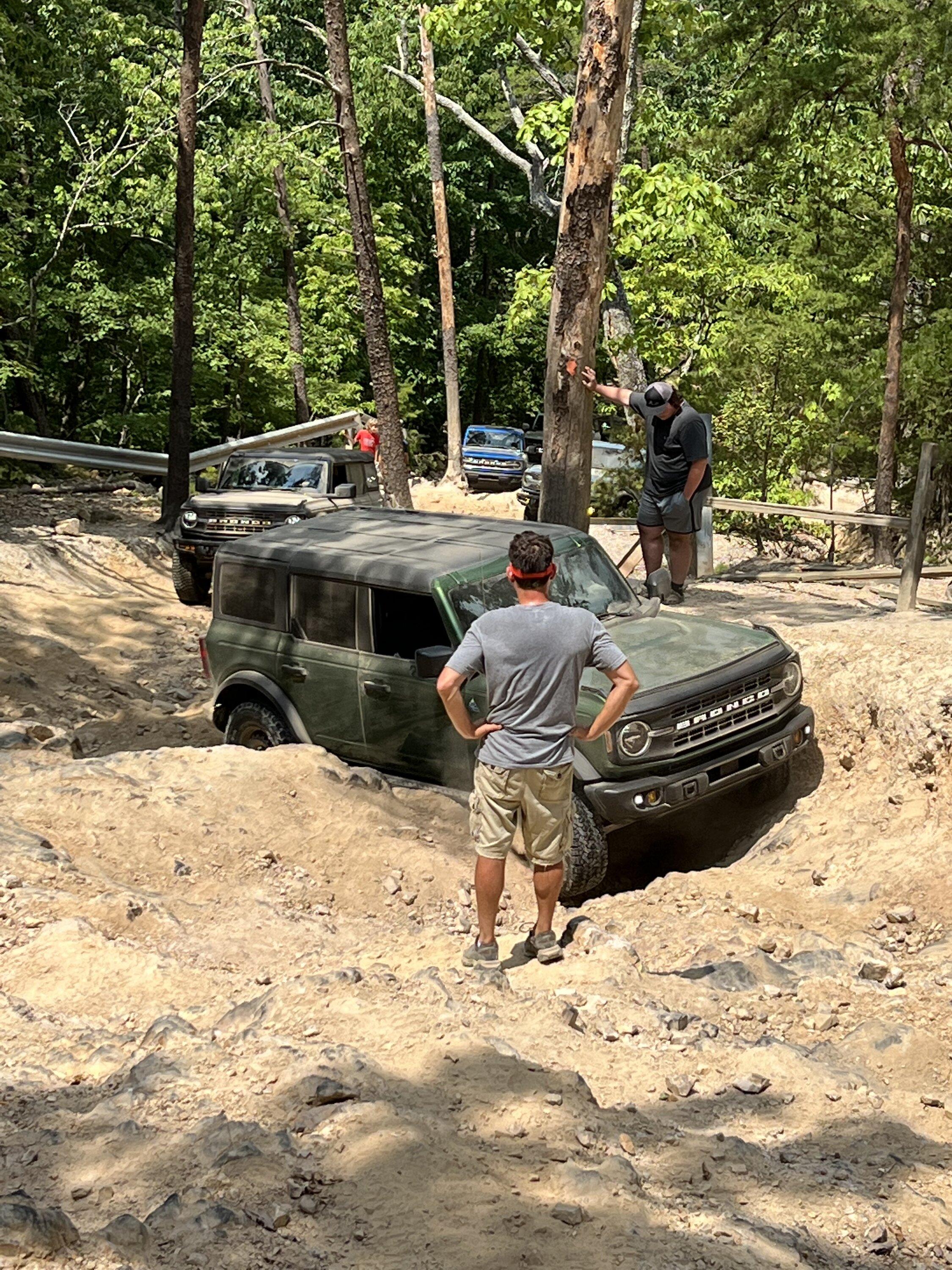 Ford Bronco Snapped a Tie Rod … thankful for trail mates 2E8ADDCB-3C8A-4E17-A739-976FA4E26C7D